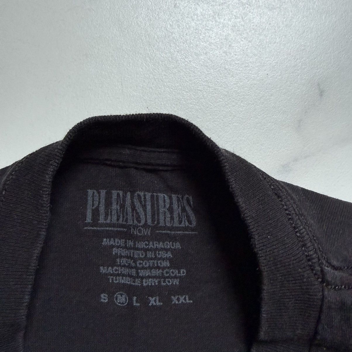 Pleasures Pleasures Thicc Logo SS21 Black T-Shirt Size US M / EU 48-50 / 2 - 5 Thumbnail