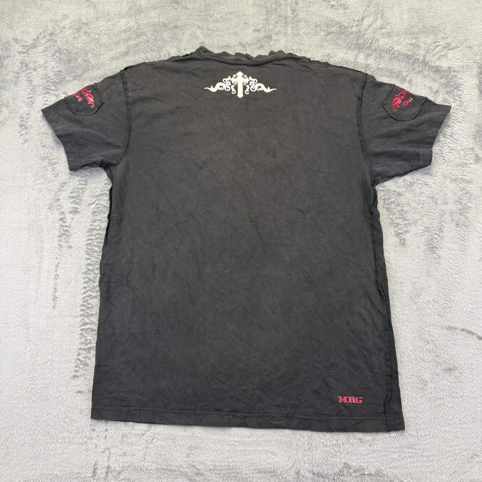 Other MRG Fight Gear Black Eagle Crest Streetwear Tee Size ONE SIZE - 2 Thumbnail