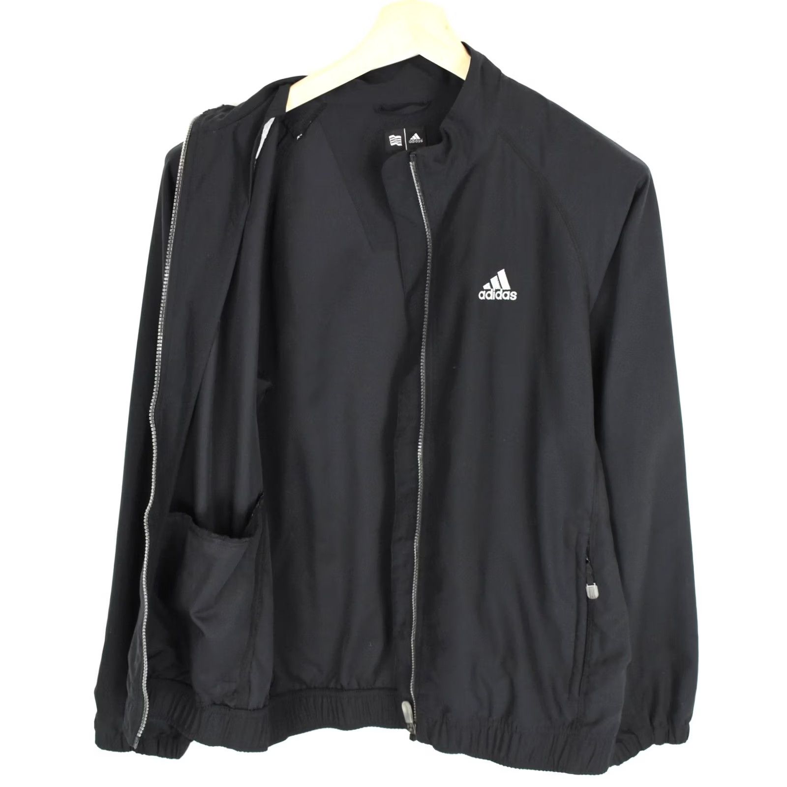 Adidas Adidas Jacket Mens S Climashell Wind Men Lightweight Unlined Full Zip Black Size US S / EU 44-46 / 1 - 5 Thumbnail