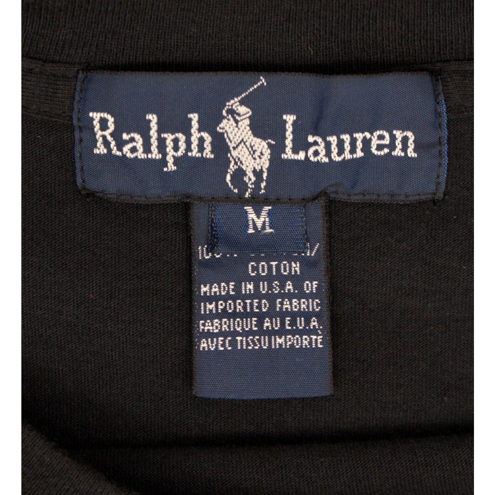 Ralph Lauren Ralph Lauren Mens VTG 1990s Teddy Bear T Shirt M Black 90s Tshirt Tshirt Polo Tshirt Mens Size US M / EU 48-50 / 2 - 4 Thumbnail