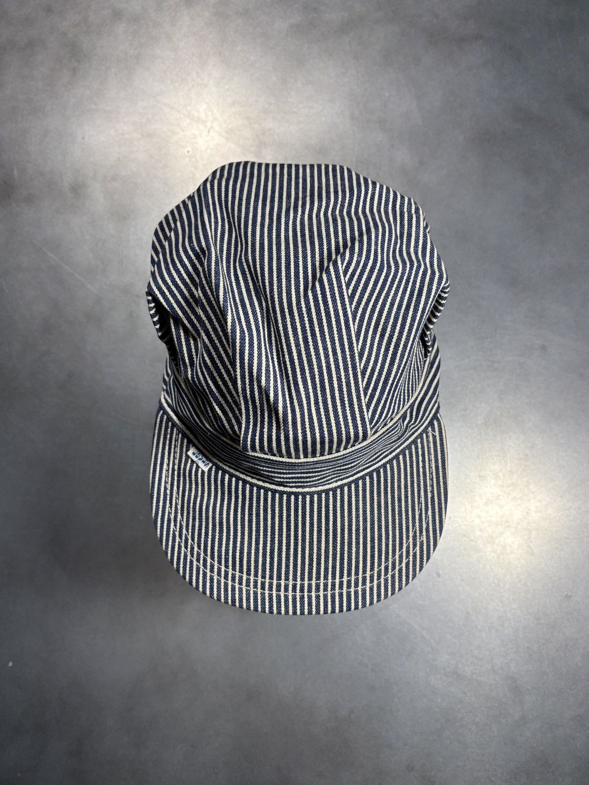Levi's Vintage Levi's Railway Cap Hickory Stripe White Tab 60s 70s Size ONE SIZE - 17 Thumbnail