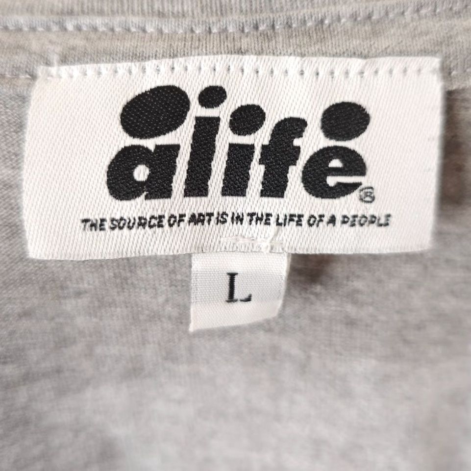 Alife VINTAGE Alife T Shirt Mens Size Large Gray NYC Department Of Sh*t New York City Streetwear Size US L / EU 52-54 / 3 - 6 Thumbnail