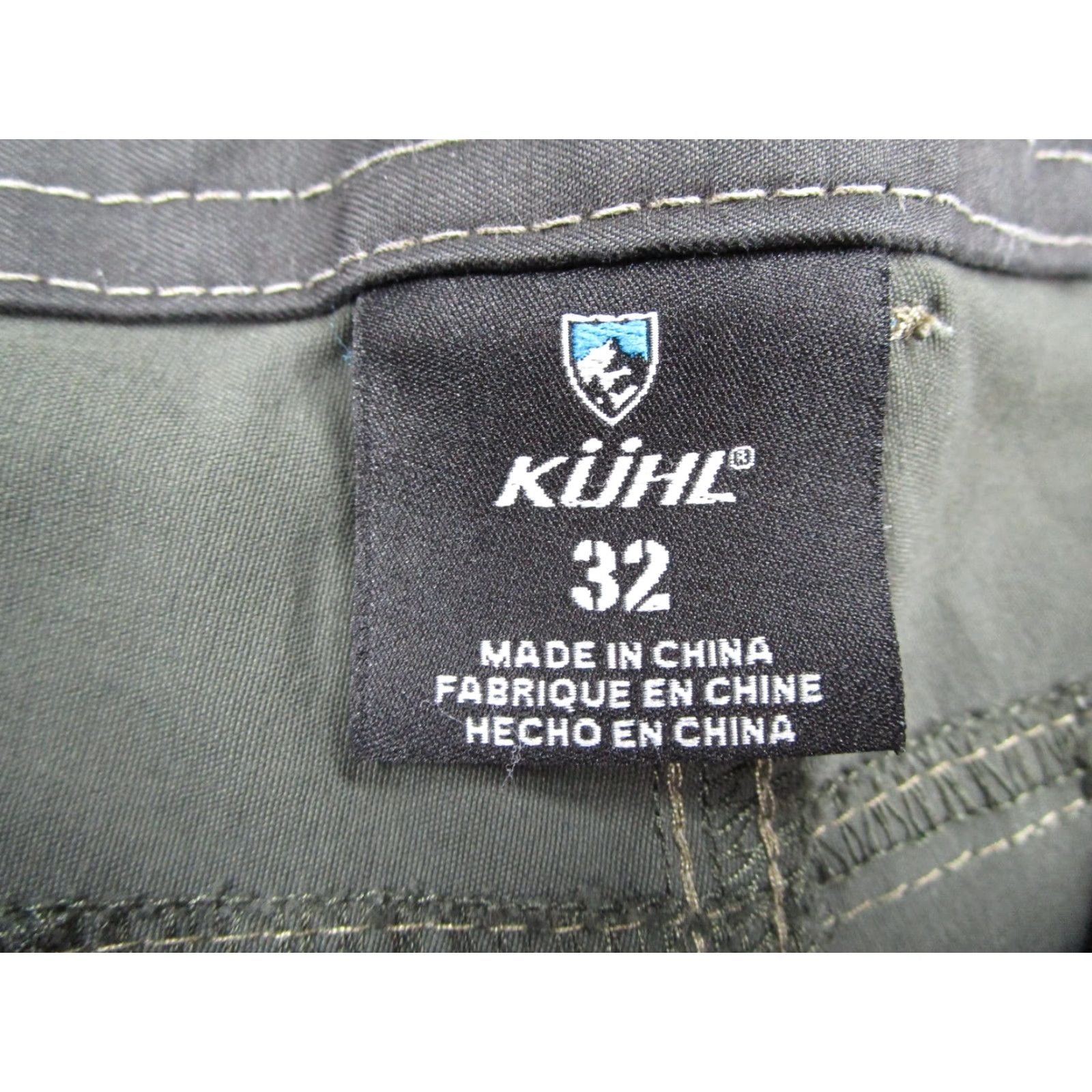 Vintage KÜHL Shorts Mens 32 Green Nylon Stretch Cargo Hiking Quick Dry Outdoor Utility Size US 32 / EU 48 - 2 Thumbnail