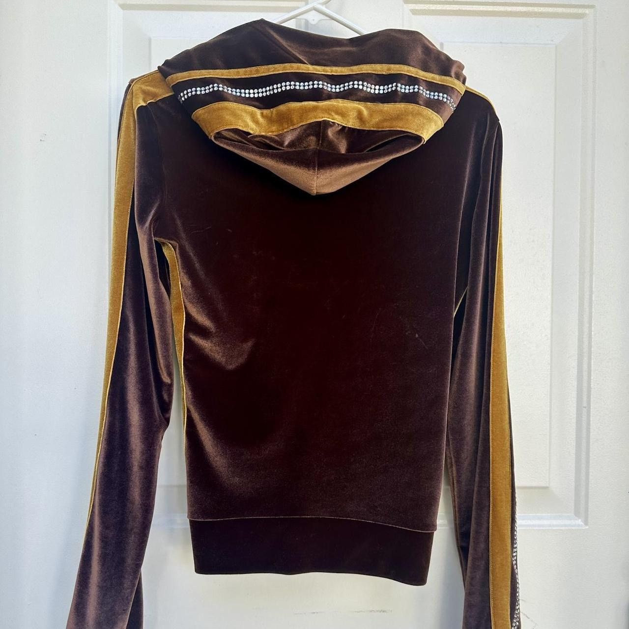 Dolce & Gabbana 2000s Dolce and gabbana velvet tracksuit jacket Size M / US 6-8 / IT 42-44 - 2 Thumbnail