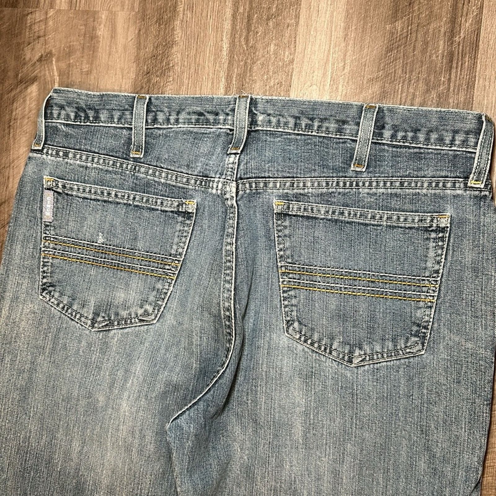 CINCH Cinch Silver Label Straight Leg Jeans - 35x33 Size US 35 - 5 Thumbnail