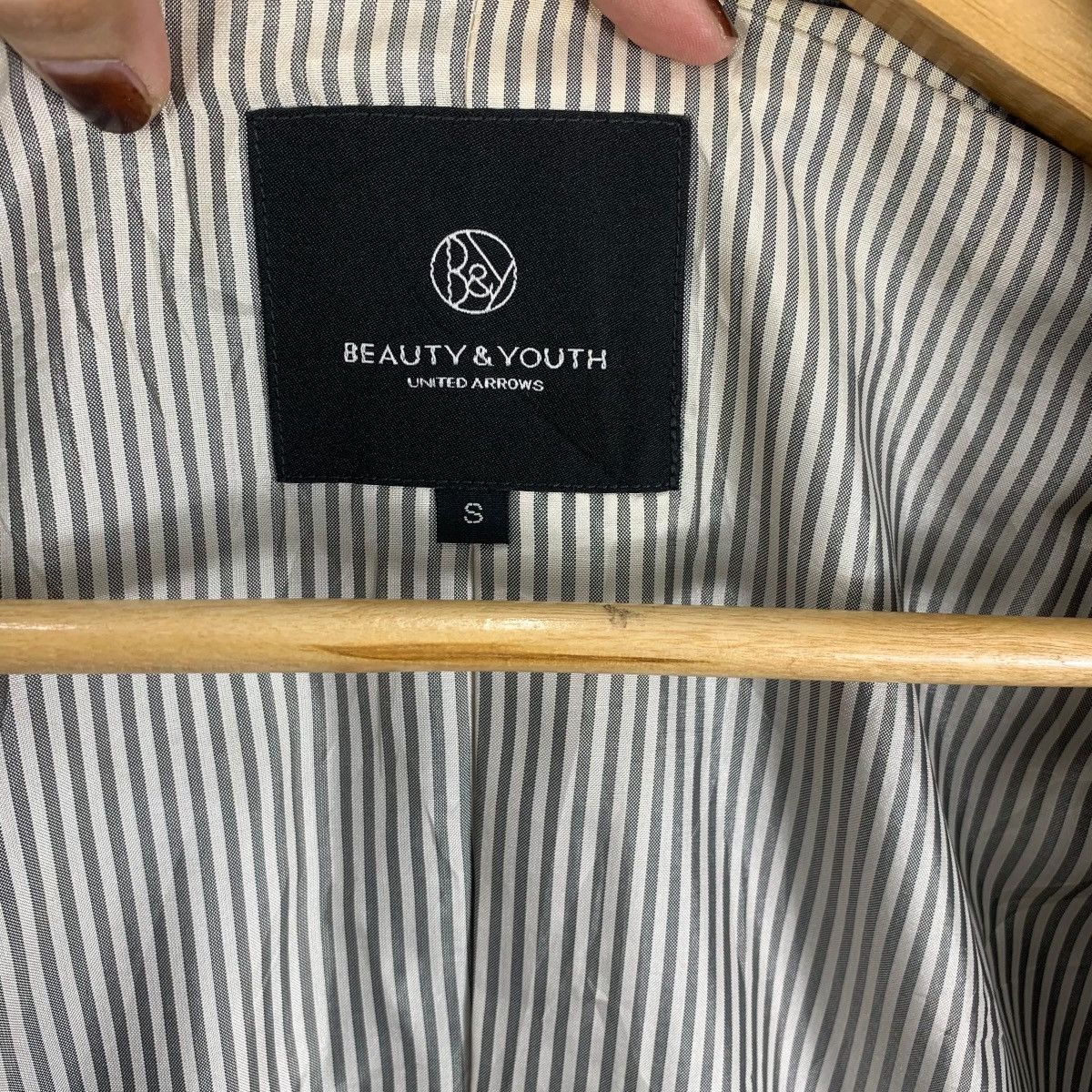 United Arrows UNITED ARROWS Beauty & Youth Peacoat Double Breasted Pea Size S / US 4 / IT 40 - 8 Thumbnail