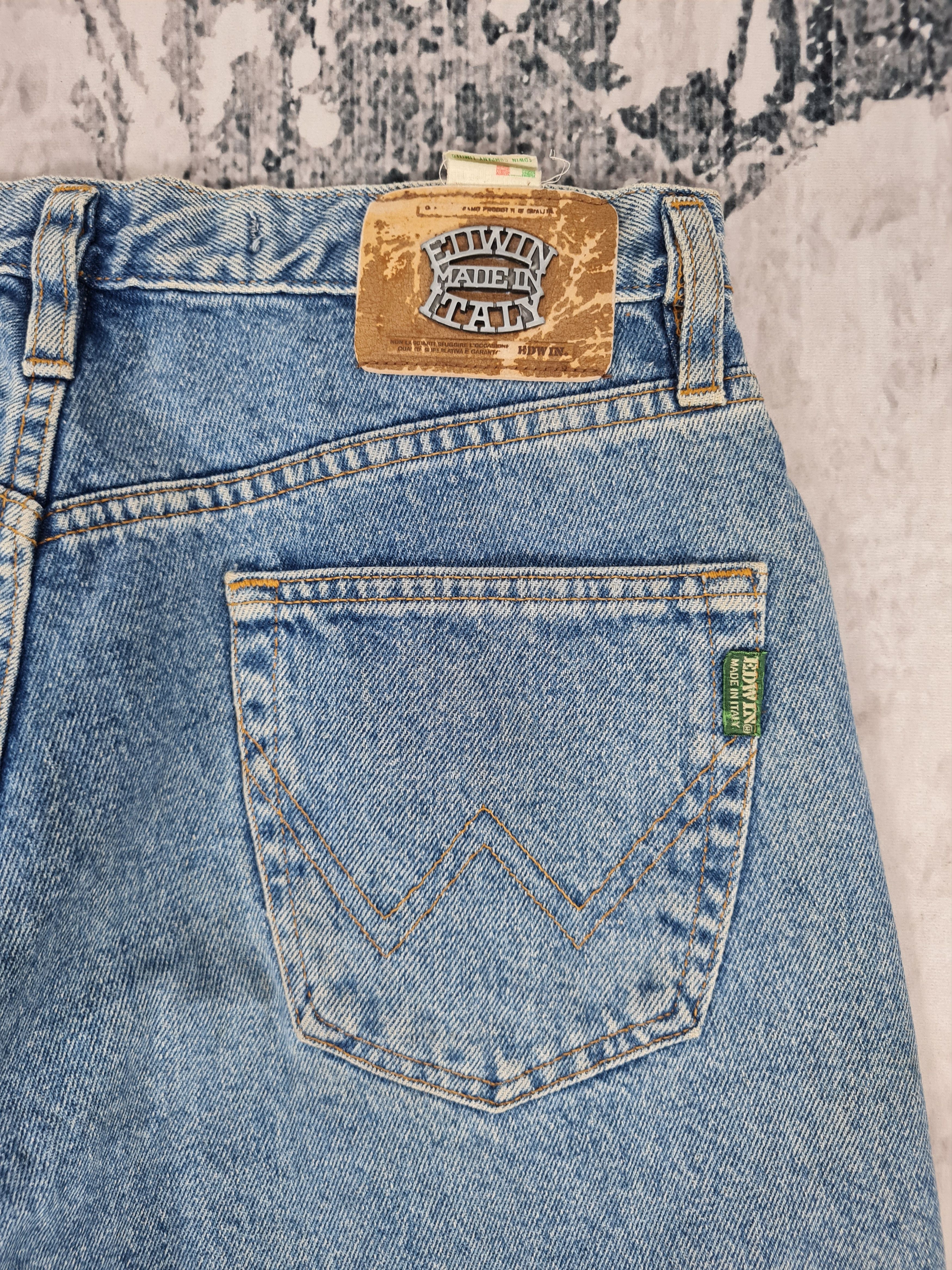 Edwin Vtg EDWIN High Rise Baggy Cut Size 30x29.5 Jeans JB0126 Size 30" / US 8 / IT 44 - 8 Thumbnail