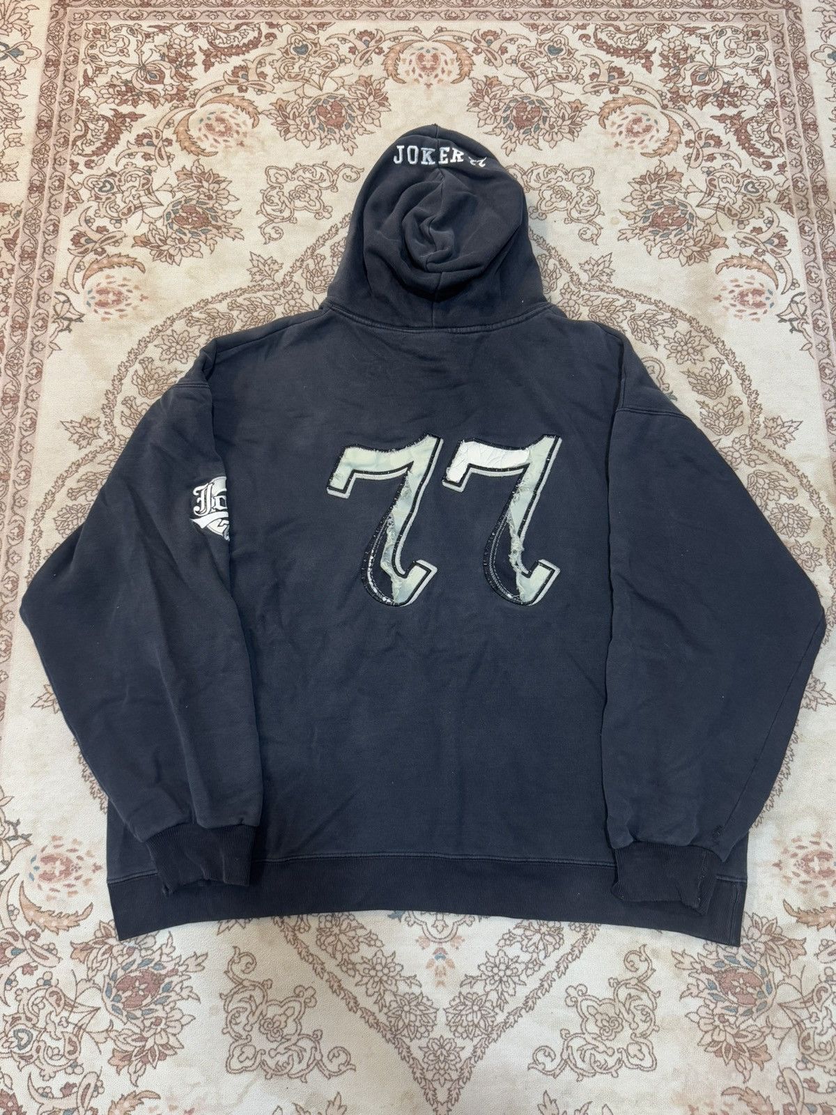 Vintage Joker 77 USA Big Size Hoodie