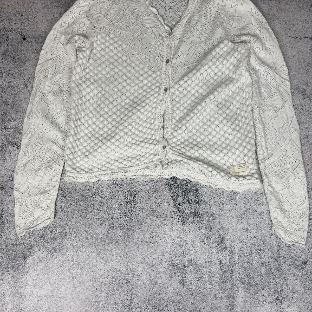 Odd Molly Odd Molly Cardigan Women's Size 3 Cotton White Luxury Size S / US 4 / IT 40 - 3 Thumbnail