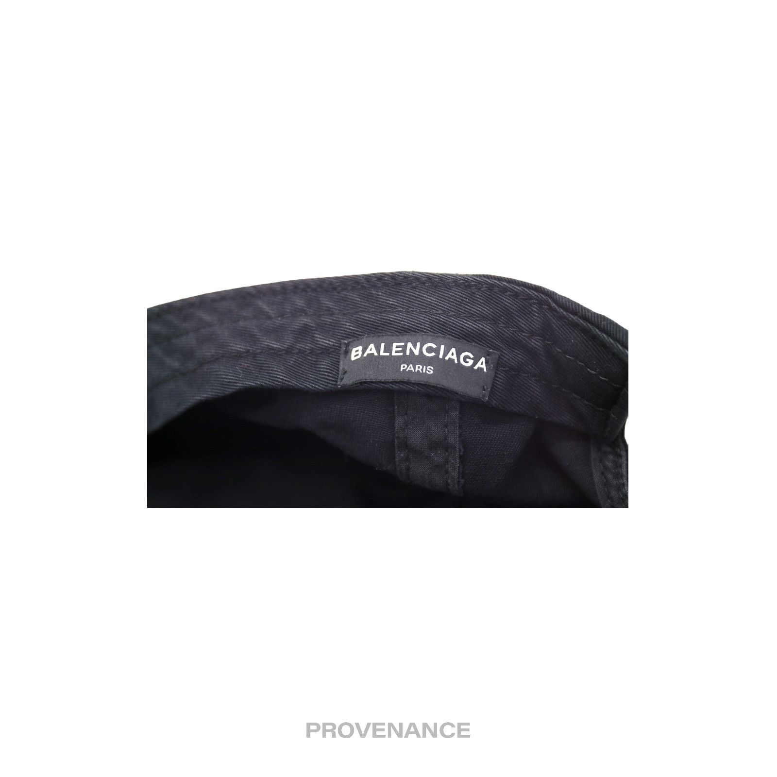 Balenciaga 🔴 Balenciaga Sinners Cap - Washed Black Size ONE SIZE - 9 Thumbnail