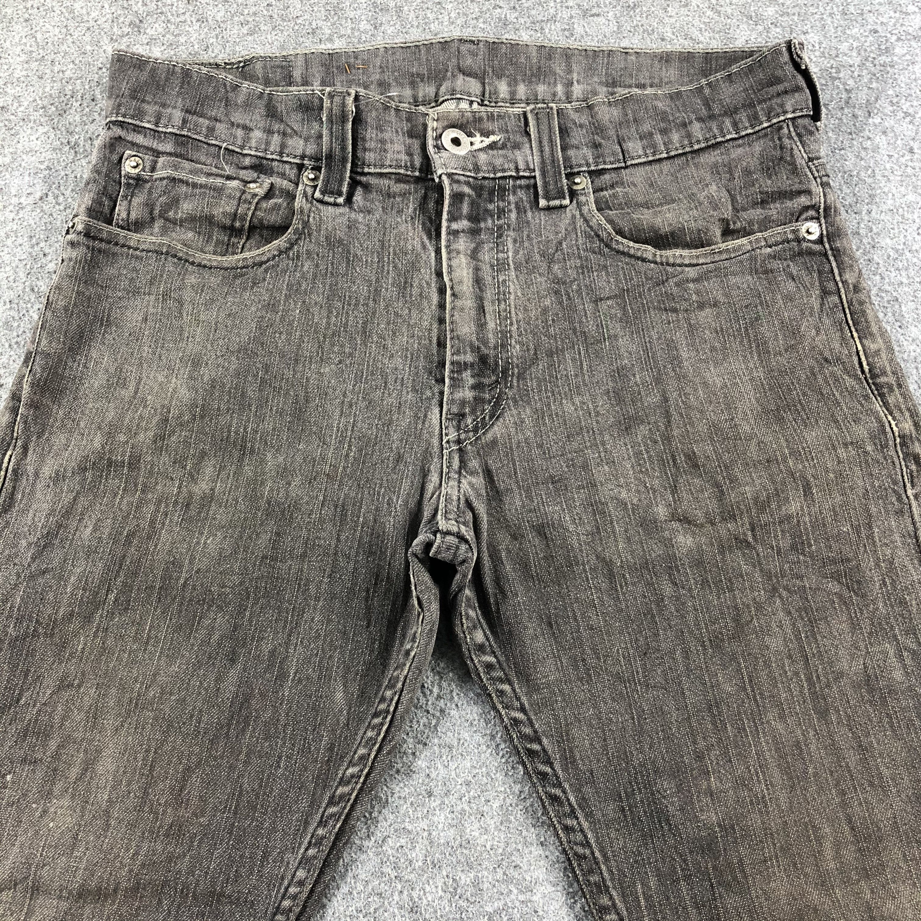 Levi's Vintage Faded Black Levis 511 Jeans-J2675 Size US 31 - 3 Thumbnail