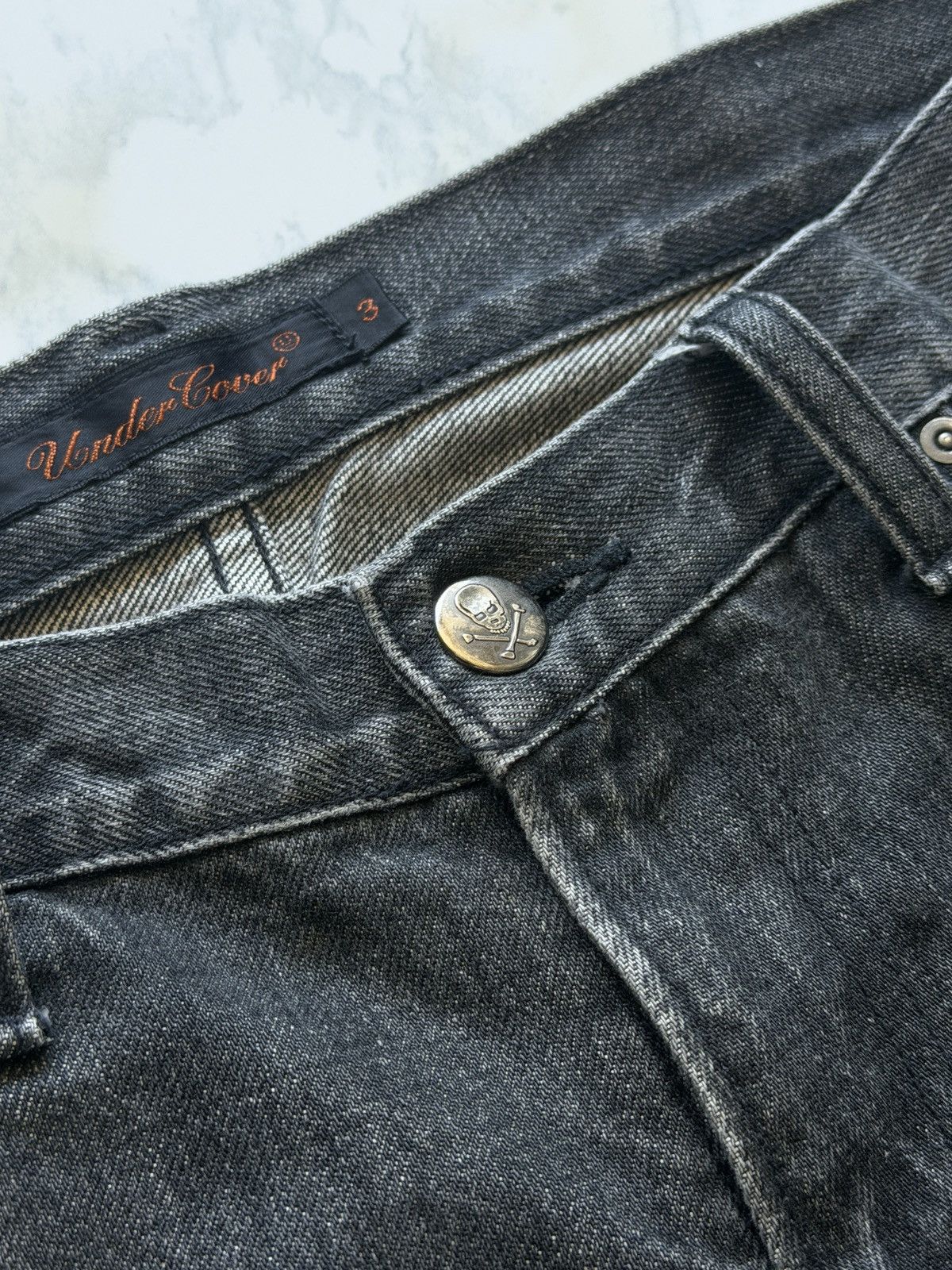 Undercover Undercover AW05 Skull Denim Size US 30 / EU 46 - 6 Thumbnail