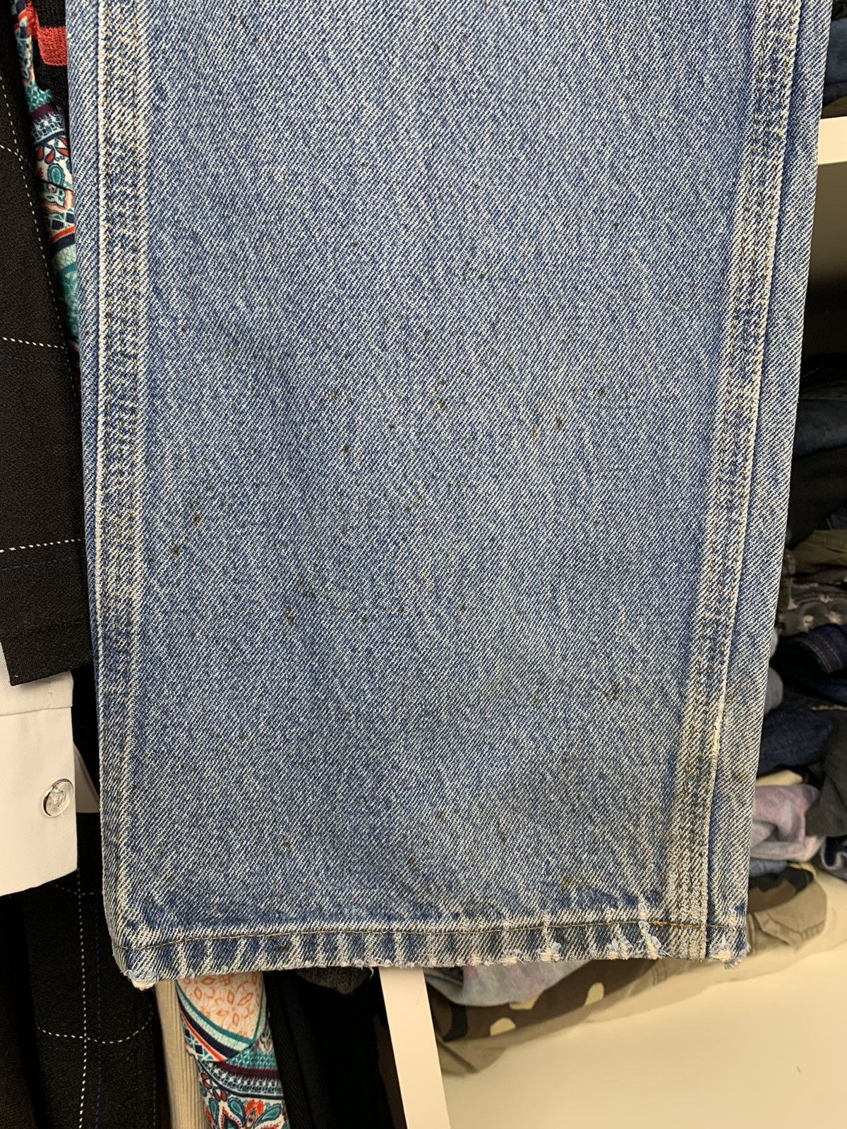 Carhartt × Vintage Vintage Carhartt Distressed Denim Thrashed Jeans Size US 32 / EU 48 - 20 Thumbnail