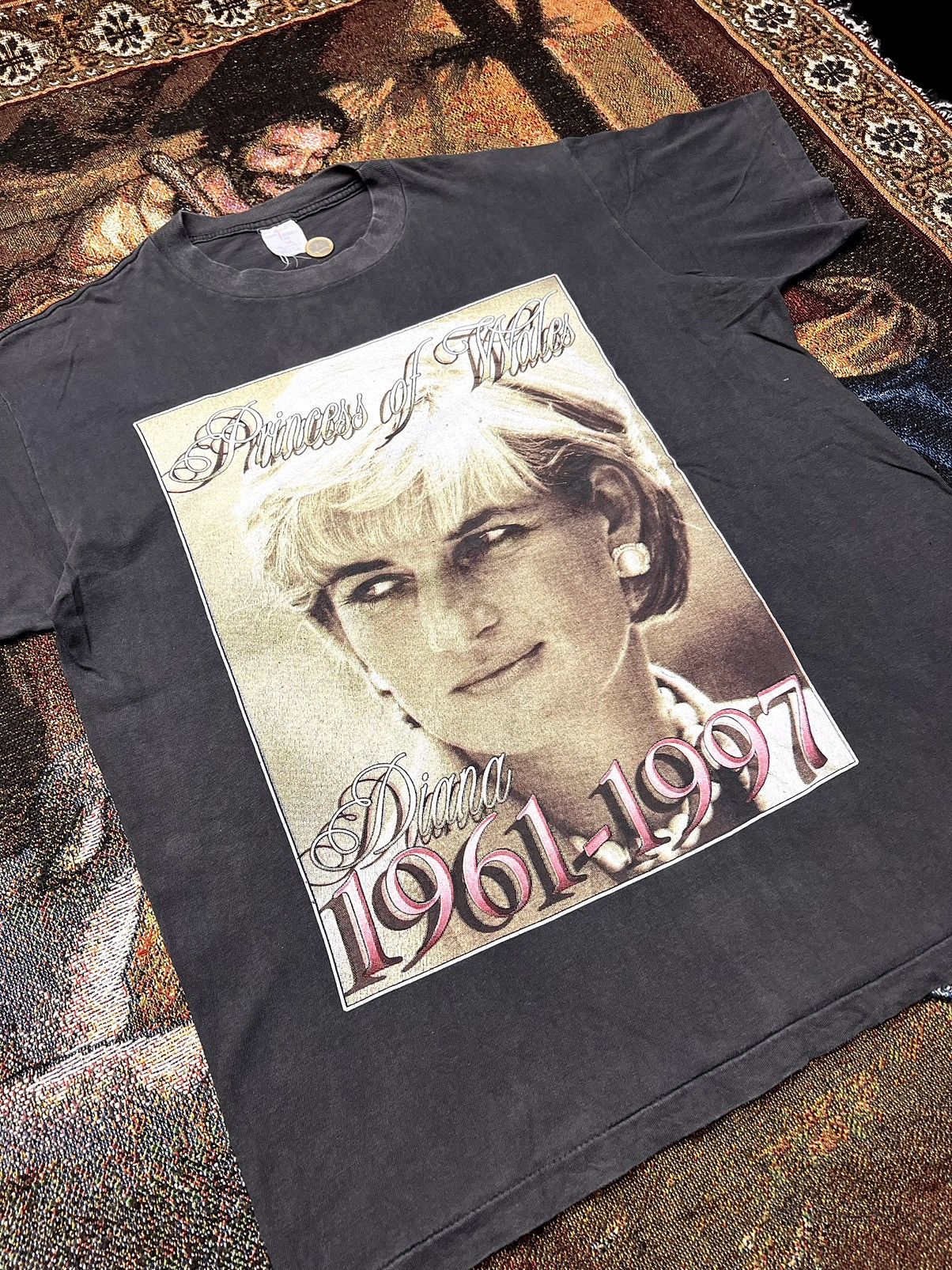 Rap Tees Princess Diana Rap Tee Memorial Size US XL / EU 56 / 4 - 2 Thumbnail