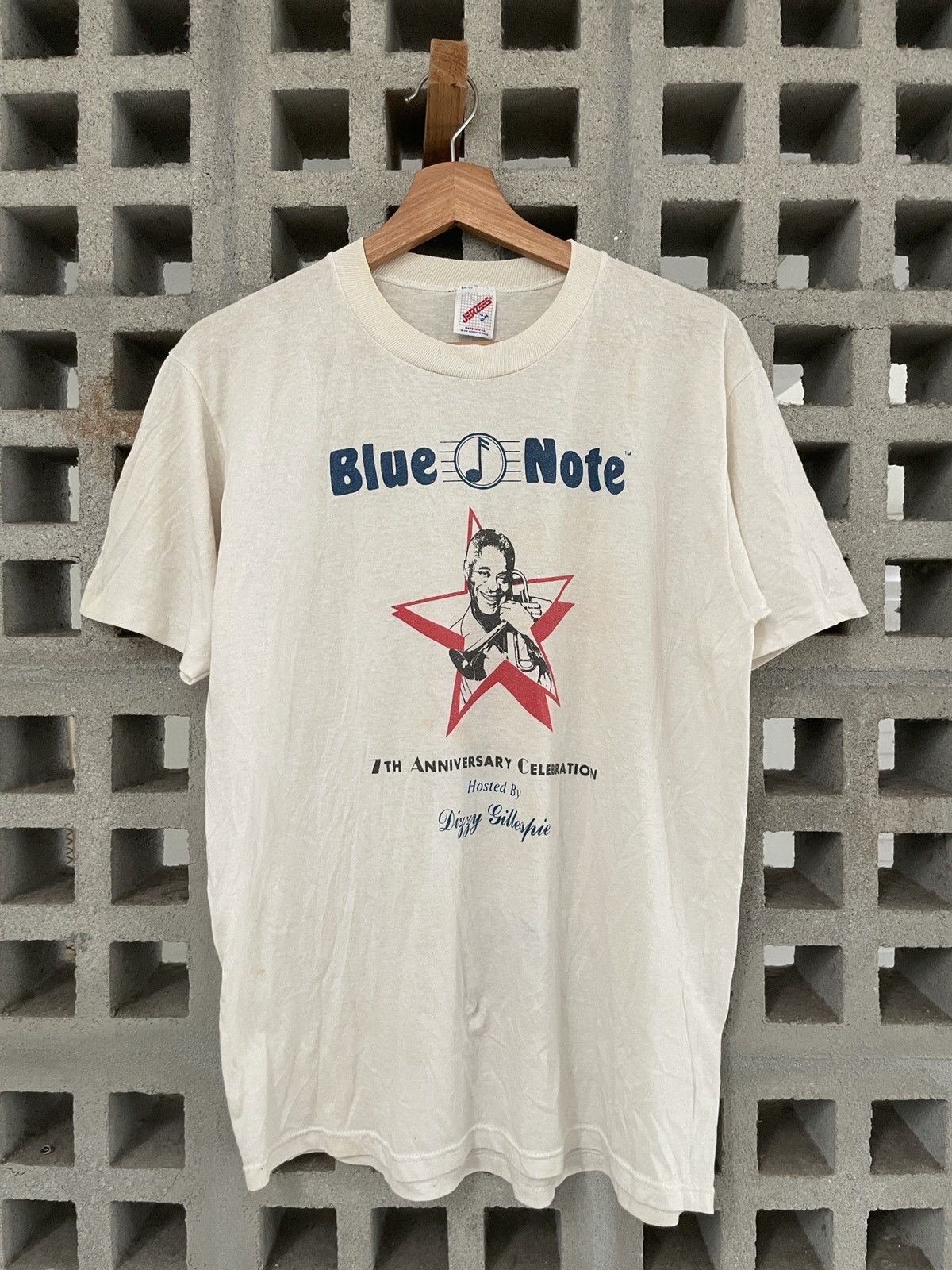 Band Tees × Vintage Blue Note Records Vintage Anniversary T-Shirt Size US L / EU 52-54 / 3 - 1 Thumbnail