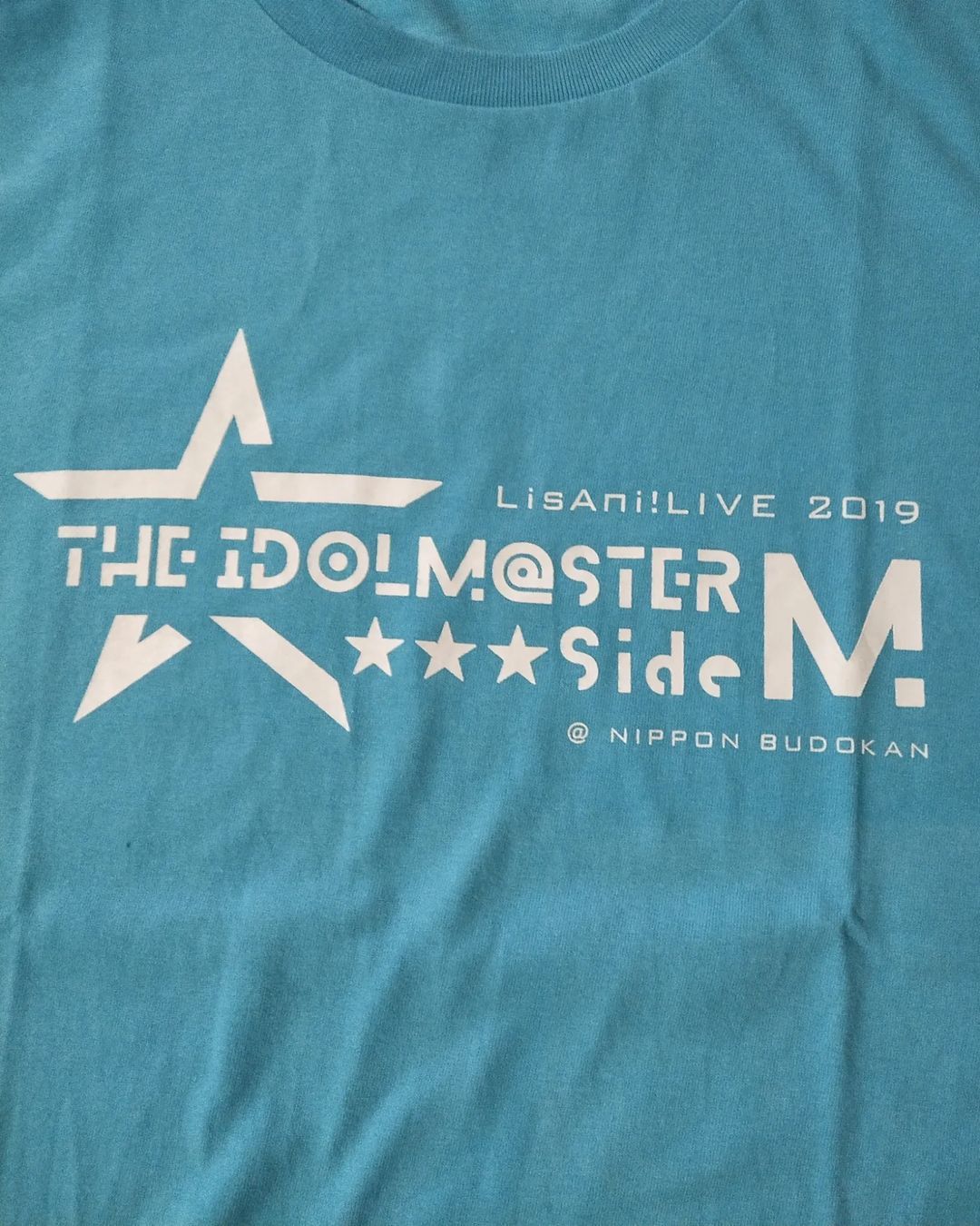 Anime × Japanese Brand The Idolmaster SideM LisAni!Live 2019 Anime Idol Tees Size US L / EU 52-54 / 3 - 5 Thumbnail