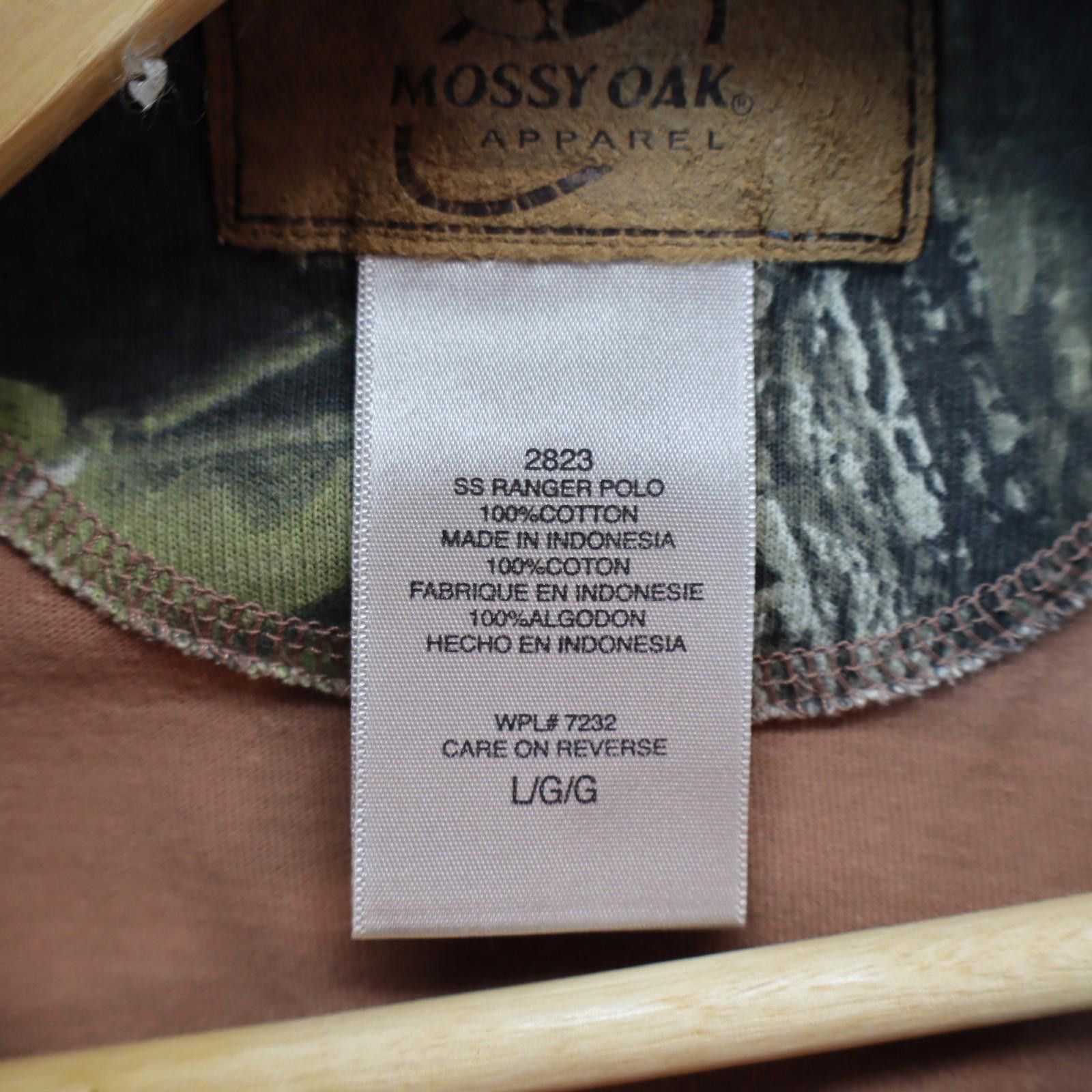 Mossy Oaks New Mossy Oak Polo Shirt Men Large Elements Hunting Camo NWT Size ONE SIZE - 7 Thumbnail