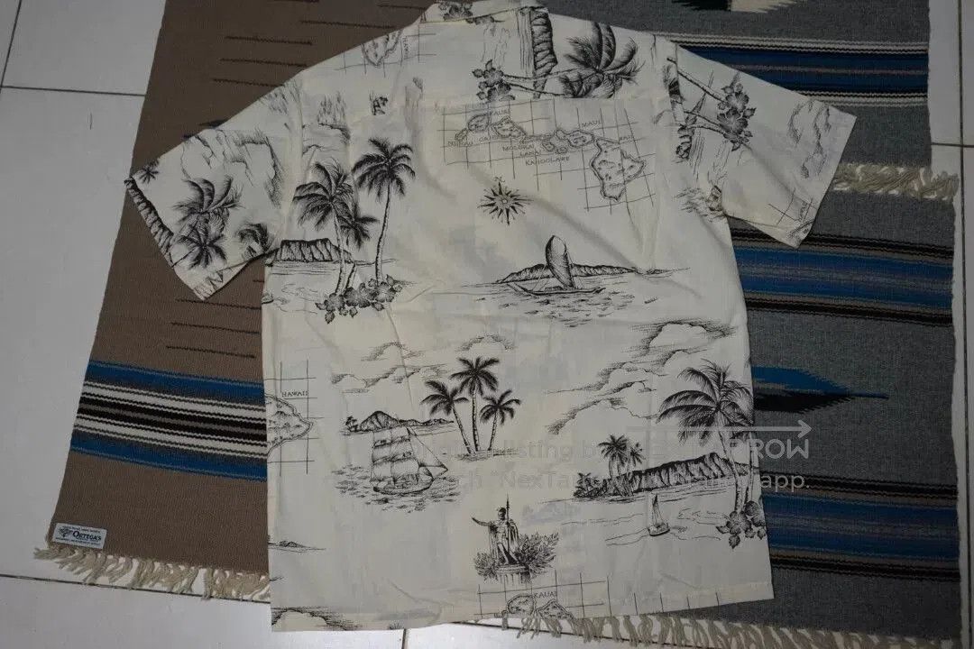 Vintage Vintage 70s Hawaiian Shirt for Summer. Size US M / EU 48-50 / 2 - 7 Thumbnail