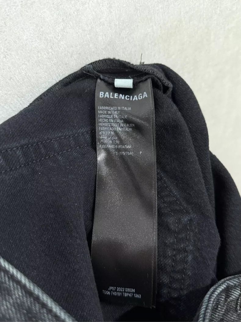 Balenciaga Balenciaga size S Distressed Destroyed Denim Pants Size US 27 - 5 Thumbnail