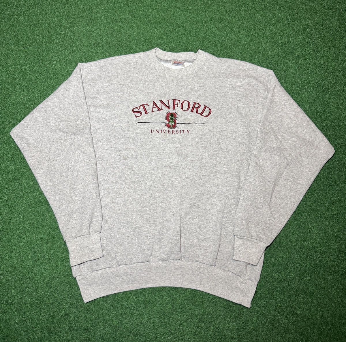 Vintage Stanford University Sweatshirt College Crewneck Medium 22x27 Size US L / EU 52-54 / 3 - 1 Thumbnail