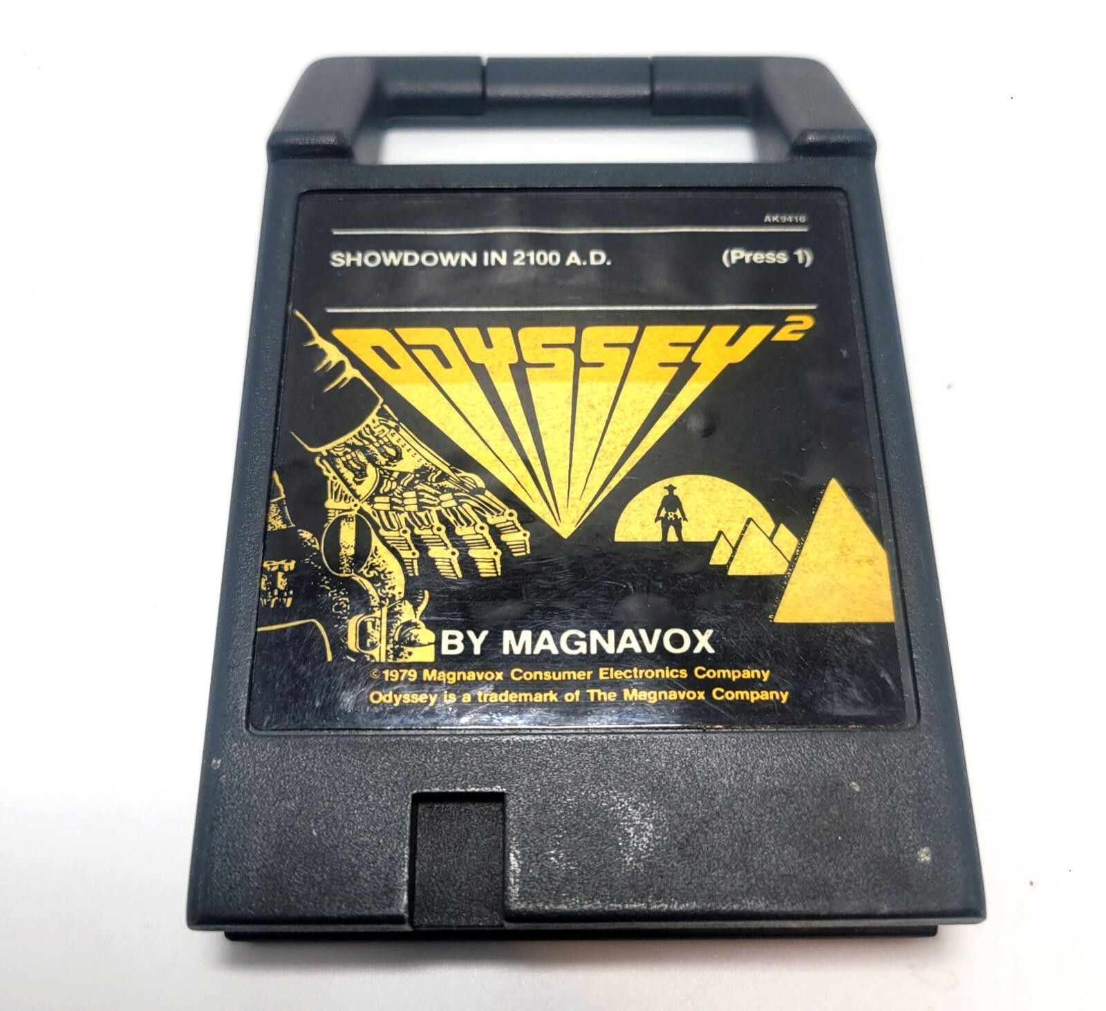 Other Showdown in 2100 A.D. (Odyssey2 Game Cartridge 1979) Size ONE SIZE - 1 Thumbnail
