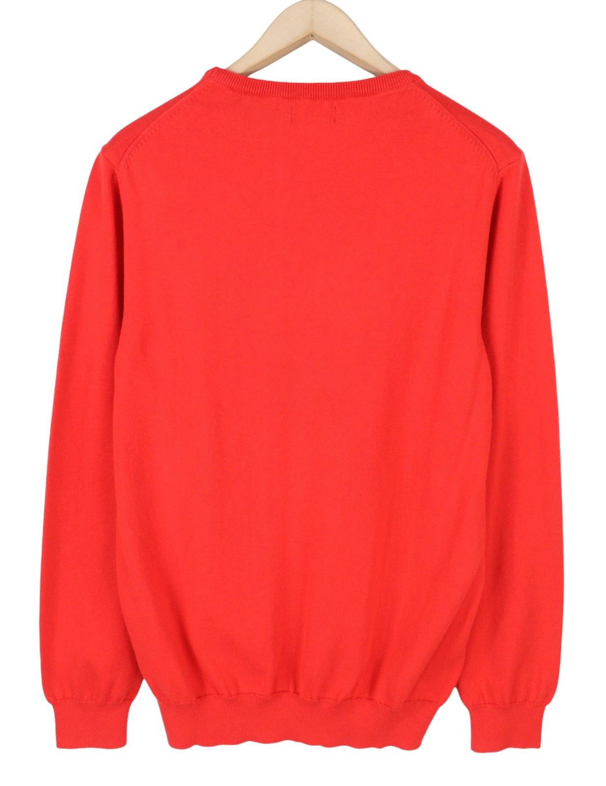 Gant STRETCH COTTON C-NECK L Lava Red Tight Knit Jumper 87242 Size US L / EU 52-54 / 3 - 4 Thumbnail