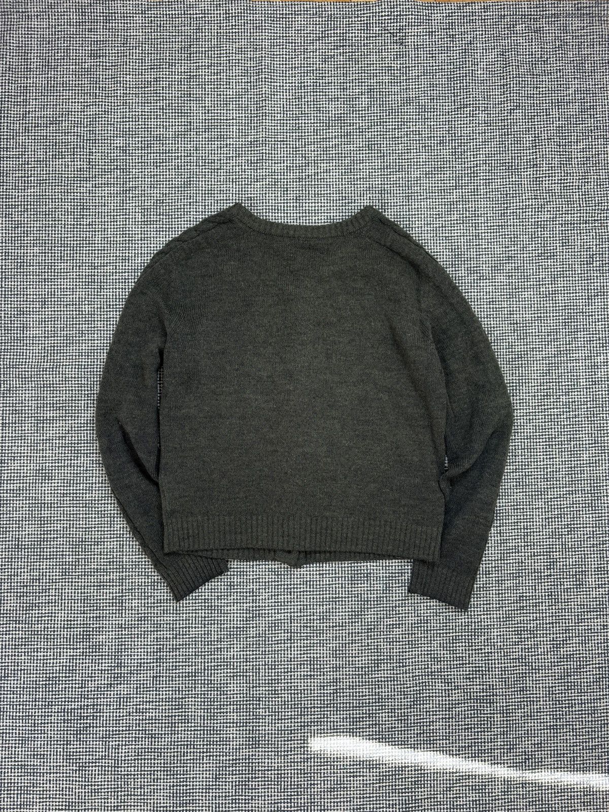 Other Nue notes merino wool cable knit bottle green cozy cardigan Size S / US 4 / IT 40 - 3 Thumbnail