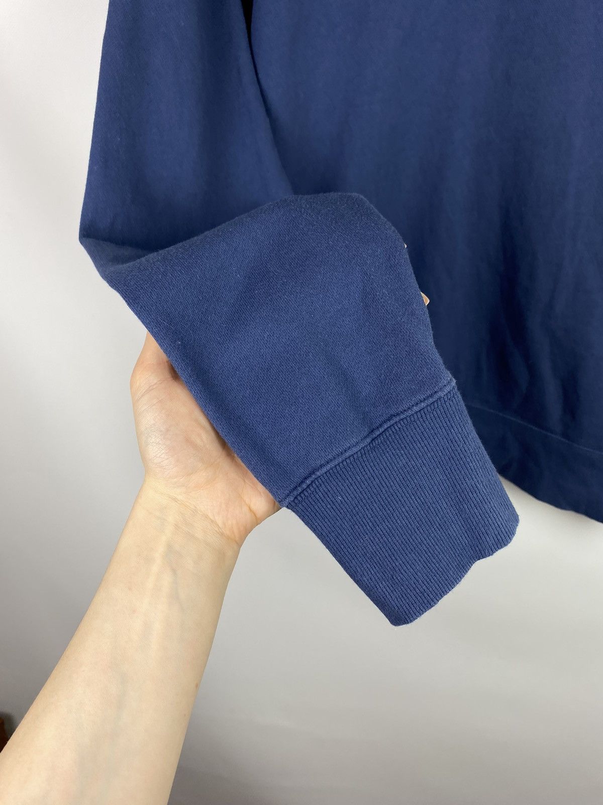 Japanese Brand × Uniqlo Uniqlo Hokusai Blue Japanese style sweatshirt pullover Size US M / EU 48-50 / 2 - 10 Thumbnail