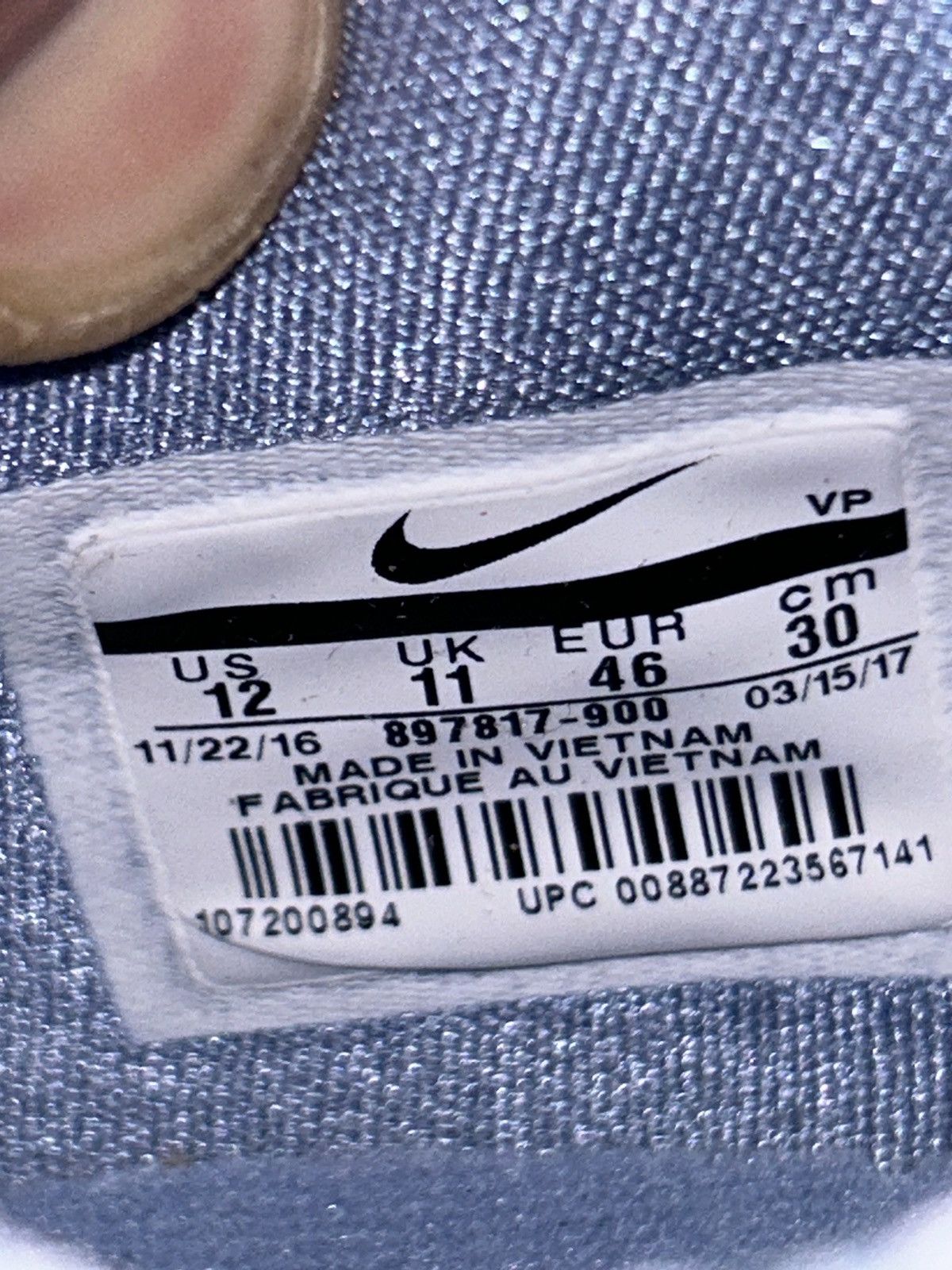 Nike Nike KD 10 Limited 'Anniversary' - 897817 900 size 12 NEW Size US 12 / EU 45 - 11 Thumbnail