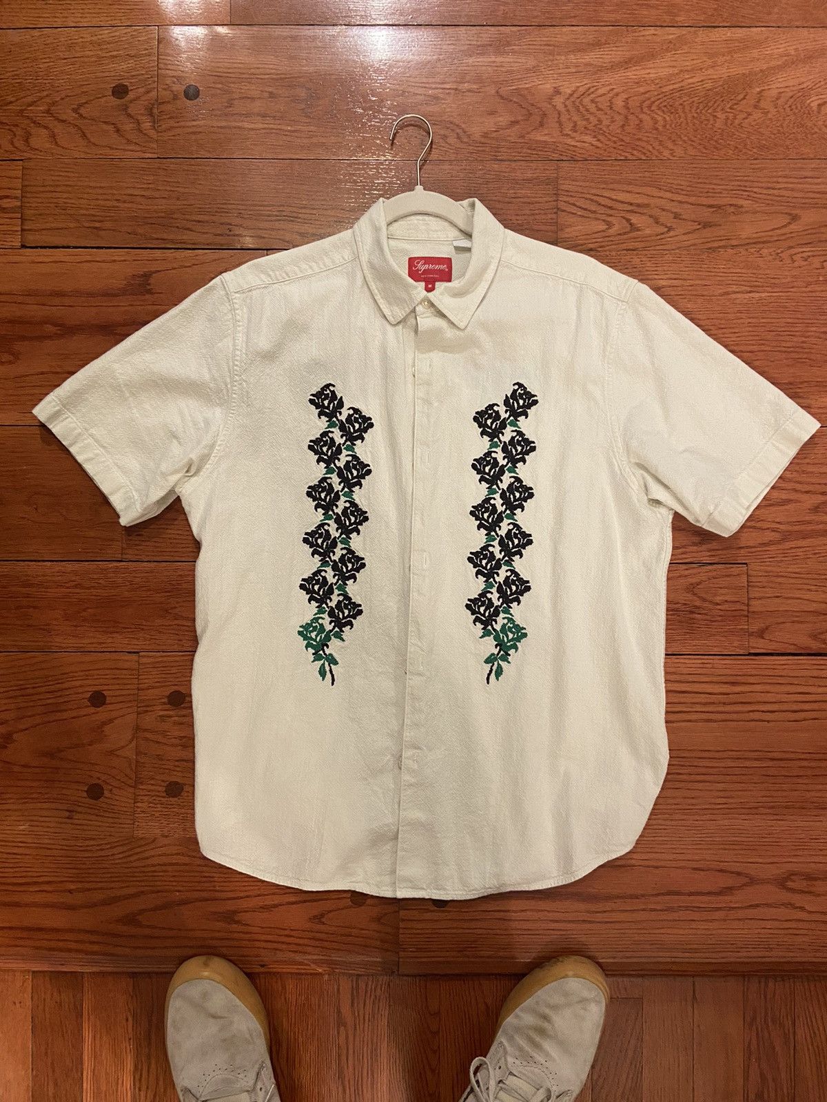 Supreme Needlepoint S/S Shirt 半袖シャツ 葵産業 Supreme Needlepoint S S Shirt (SS23) - $158