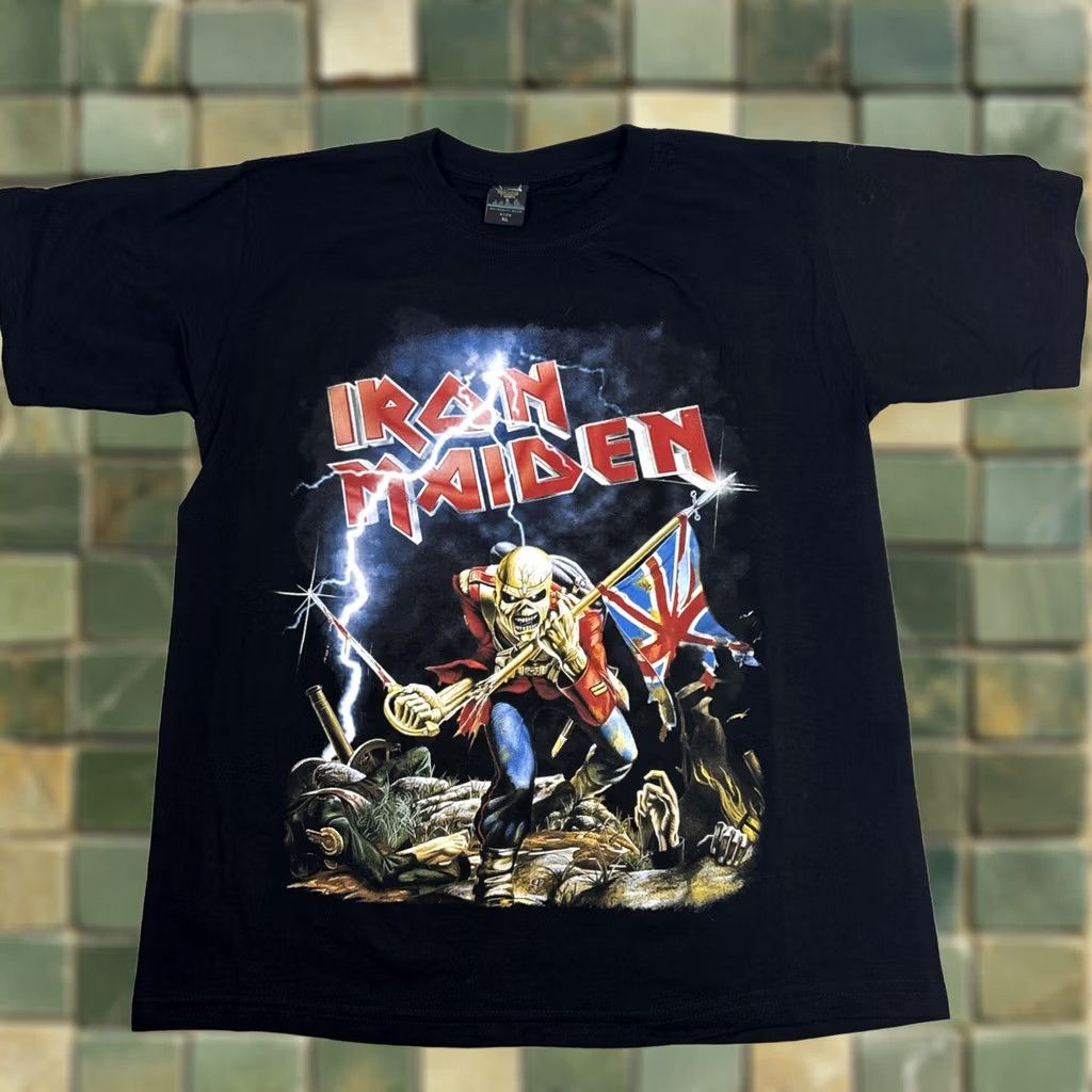 Vintage Urban Young Culture T Shirt Men’s XL Black Iron Maiden Skull Graphic Size US XL / EU 56 / 4 - 1 Thumbnail