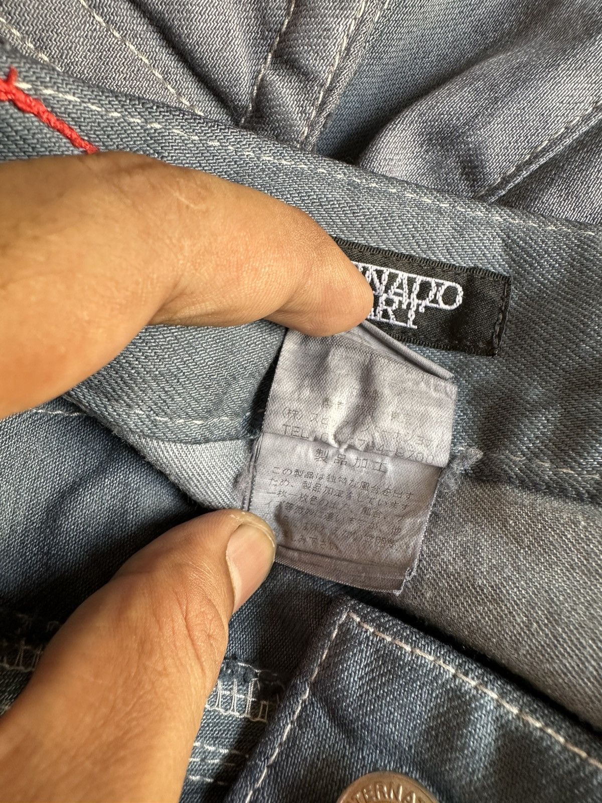 FLARE Tornado Mart Hand Dyed Denim