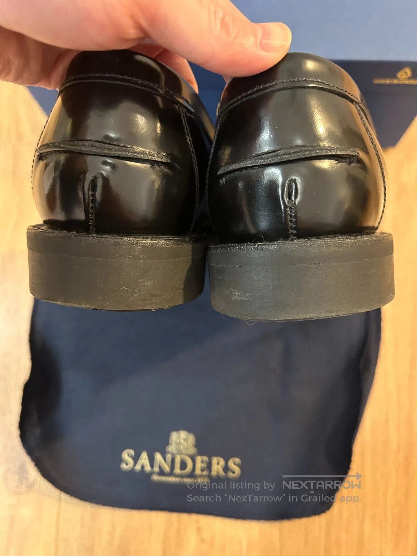 Sanders Sanders Handmade Goodyear Loafers UK. Size US 8.5 / EU 41-42 - 4 Thumbnail