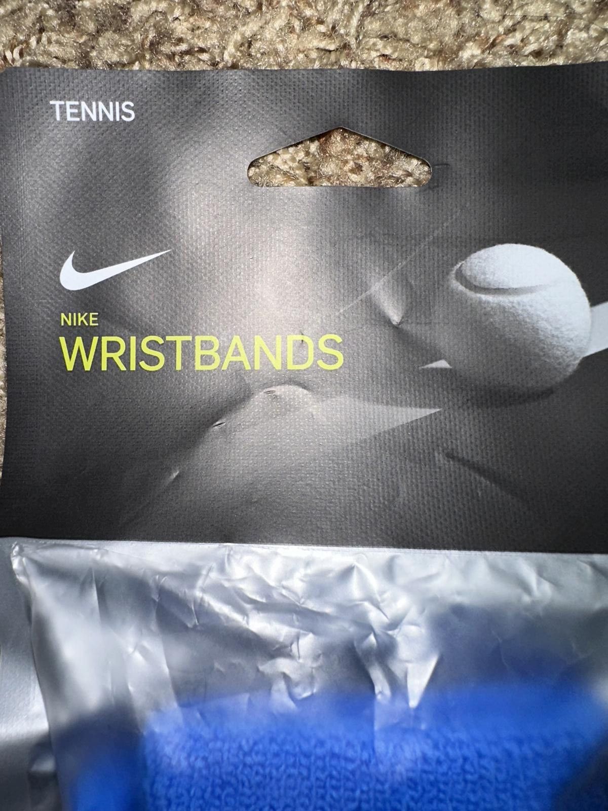 Nike Nike Double Wide Tennis Wristbands Nadal/Federer/Alcaraz Size ONE SIZE - 2 Thumbnail