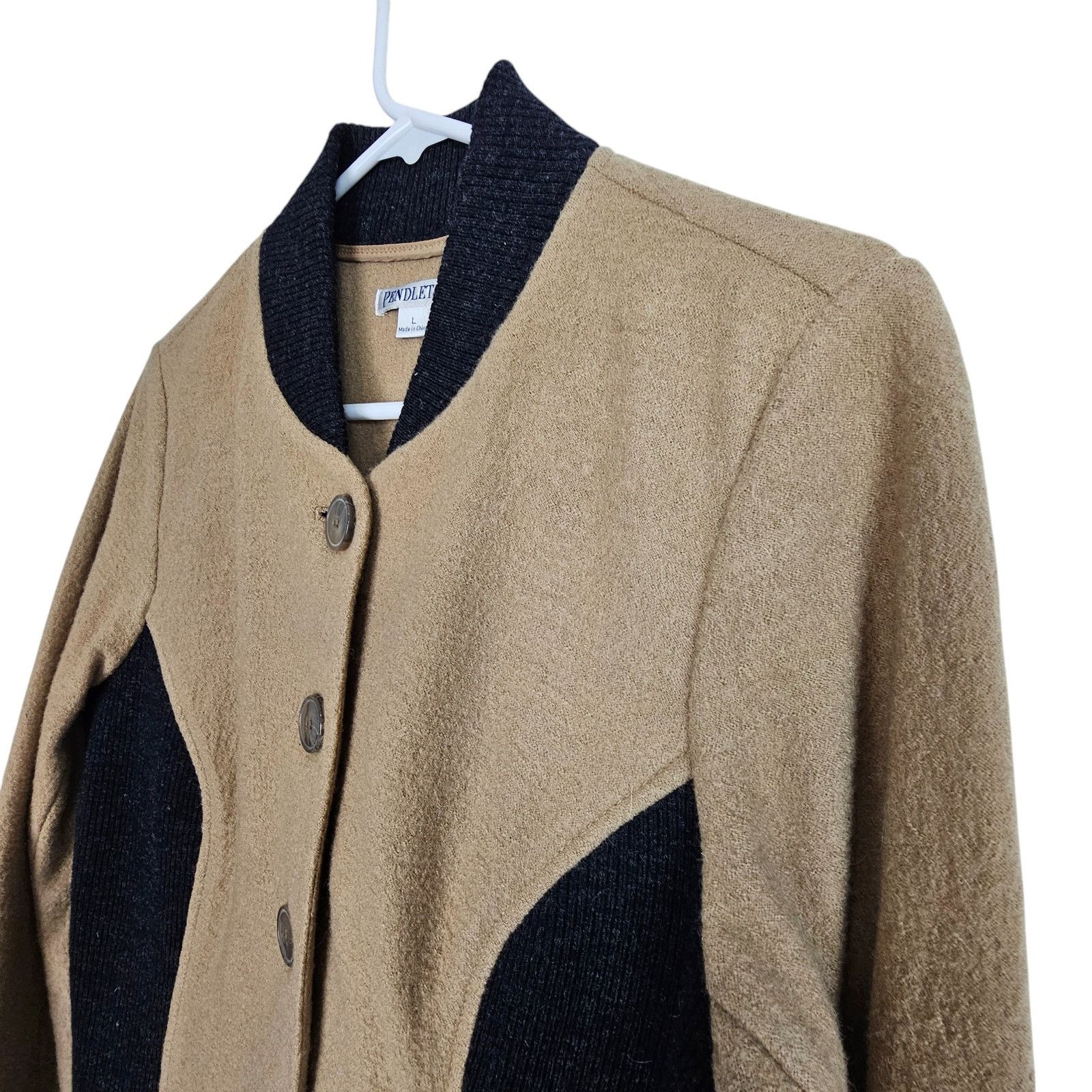 Pendleton Vintage Pendleton Womens Wool Button Front Jacket L Country Size L / US 10 / IT 46 - 5 Thumbnail