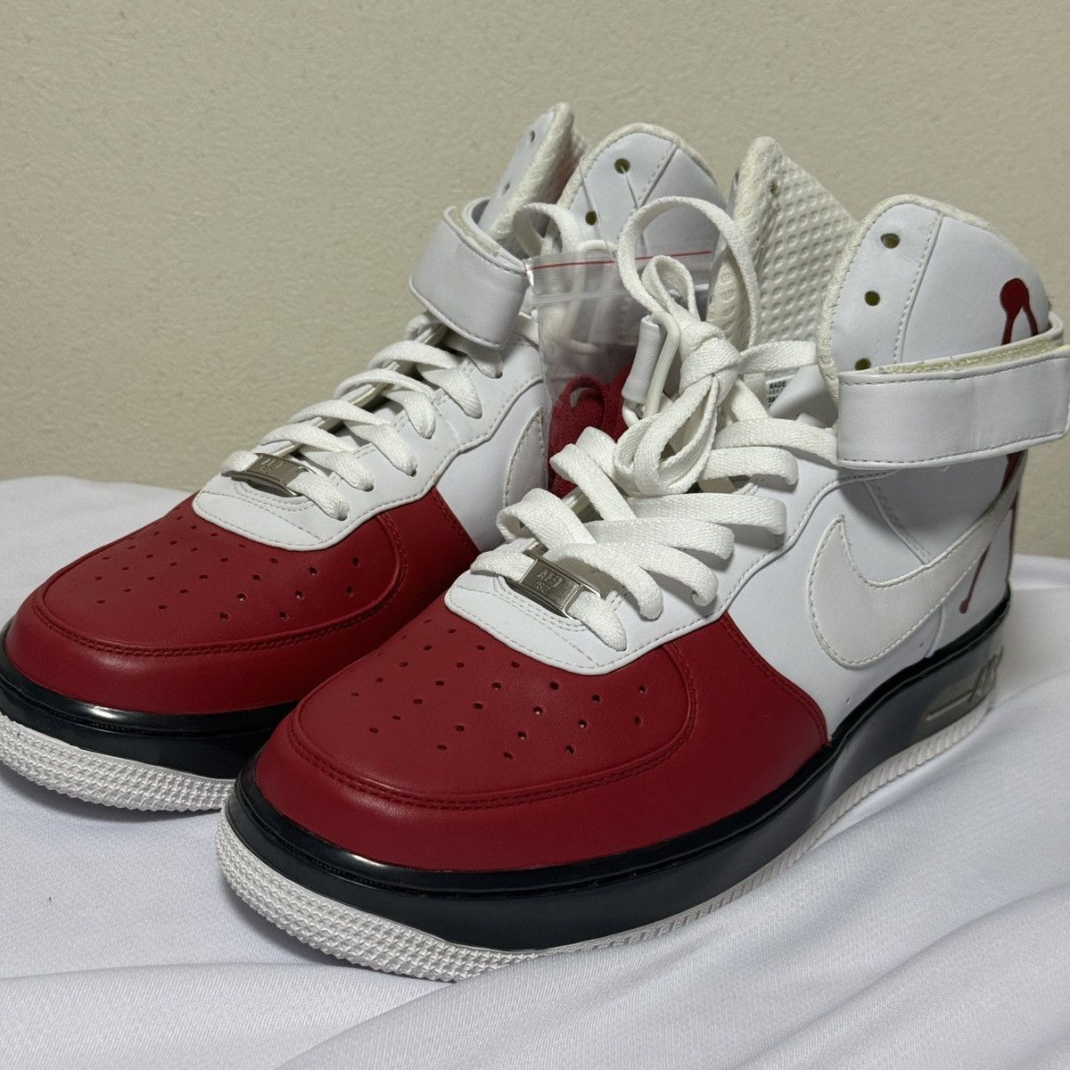 Nike 2008 nike air force 1 high supreme rasheed wallace sheed Size US 10.5 / EU 43-44 - 2 Thumbnail