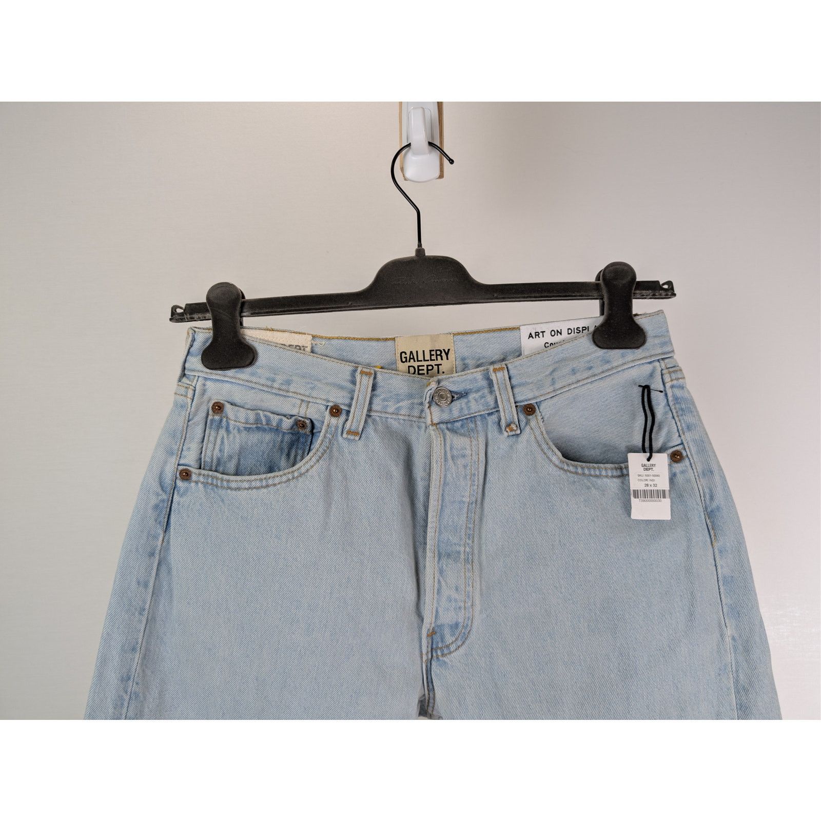 Gallery Dept. o1rshd1 Indigo Denim Jeans in Light Blue Size US 28 / EU 44 - 3 Thumbnail