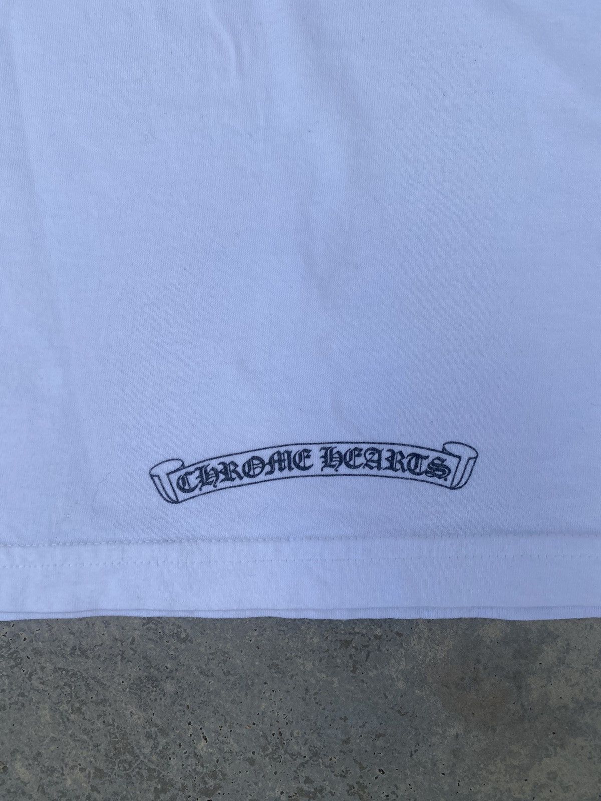 Chrome Hearts Chrome Hearts Script Pocket Backhit Cross Long Sleeve Size US L / EU 52-54 / 3 - 5 Thumbnail