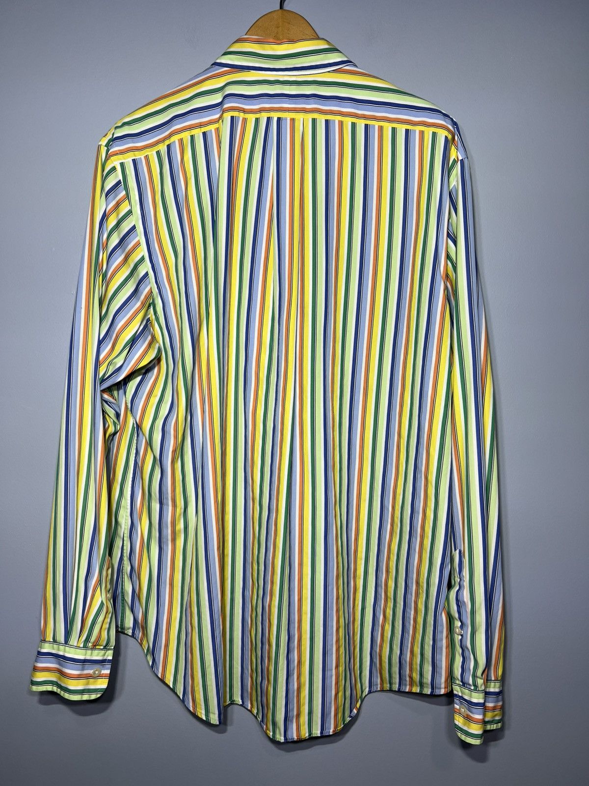 Polo Ralph Lauren Polo Ralph Lauren Multi-color Vertical Stripes Vibrant Size US XL / EU 56 / 4 - 5 Thumbnail