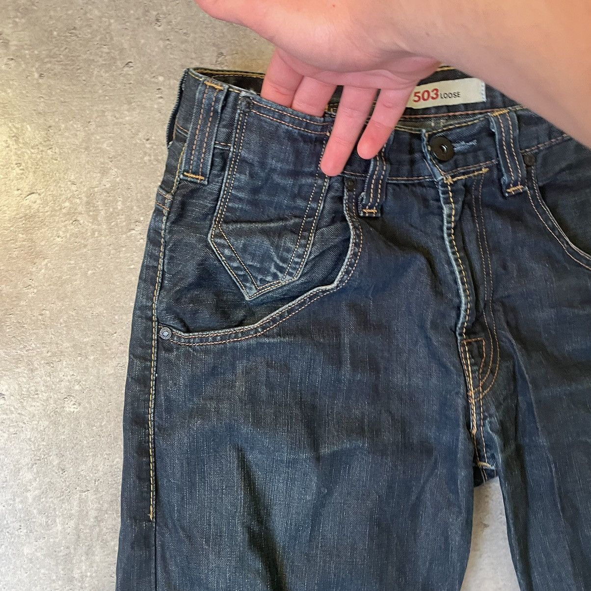 Levi's × Levi's Vintage Clothing × Vintage Vintage Levi’s 503 130Years Loose Fit Size US 32 / EU 48 - 8 Thumbnail