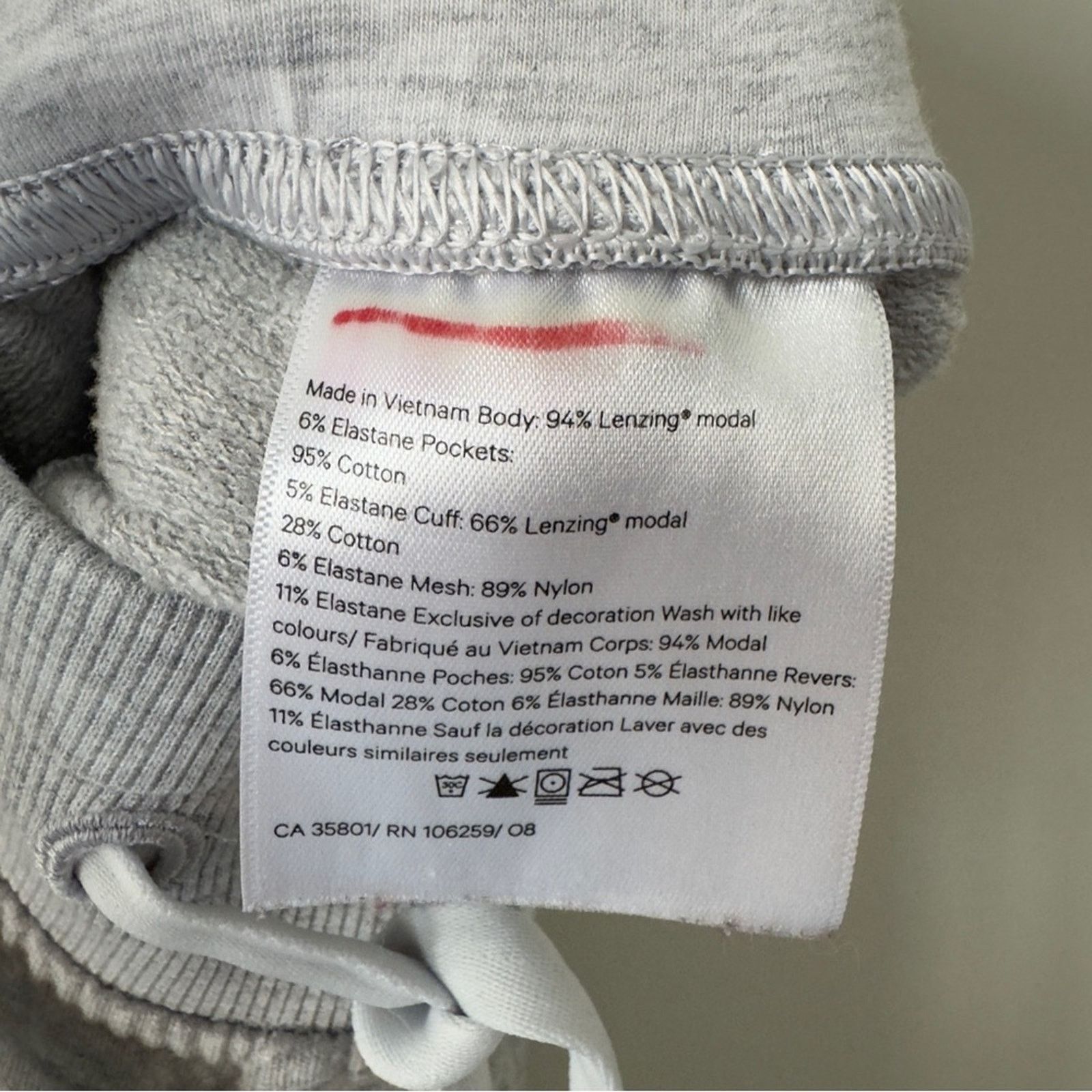Lululemon Lululemon Warm Down High-Rise Jogger in Heathered Core Ultra Size 26" / US 2 / IT 38 - 8 Thumbnail