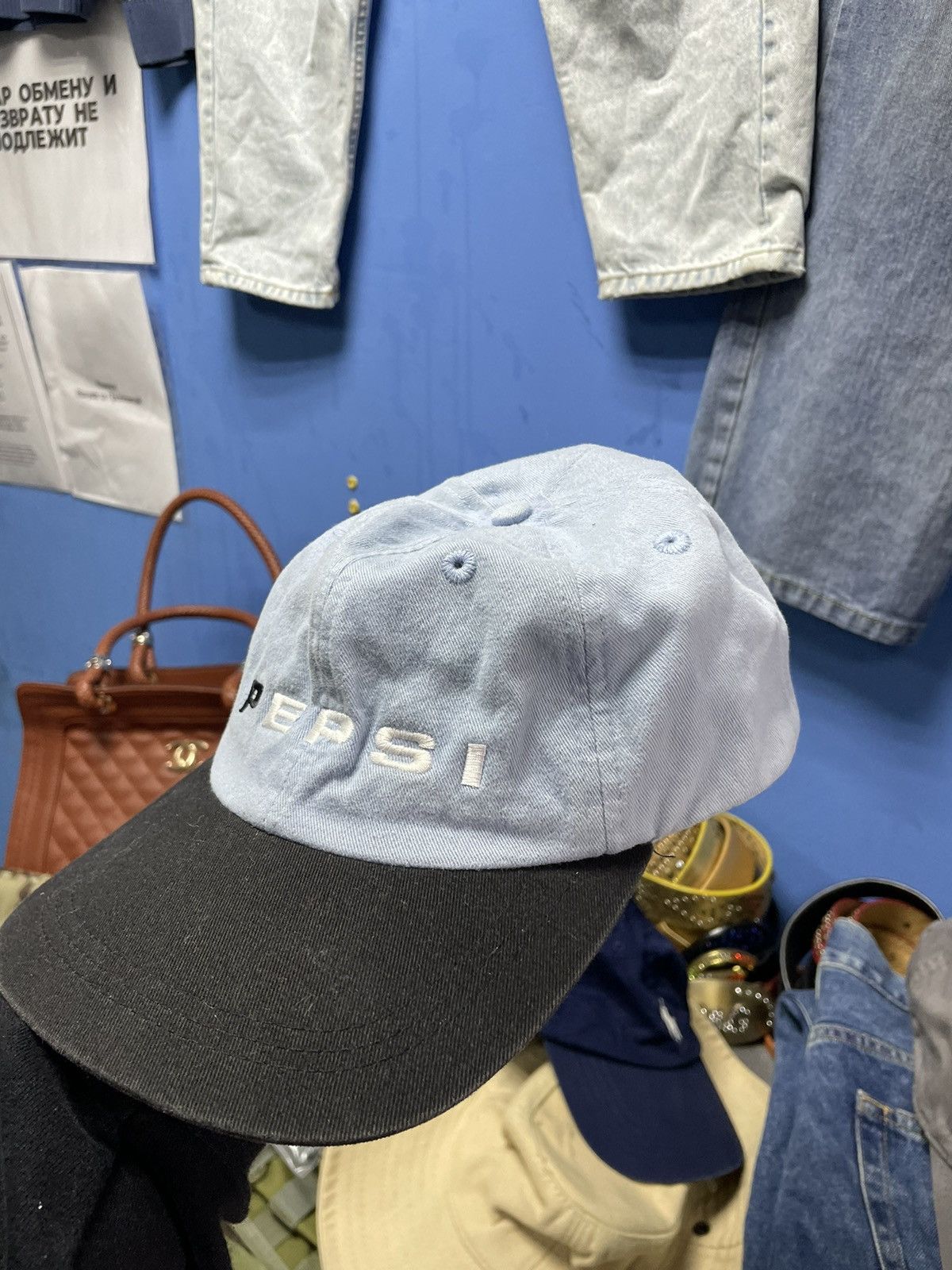 Vintage Vintage Cap Pepsi 90’ One Size Size ONE SIZE - 3 Thumbnail
