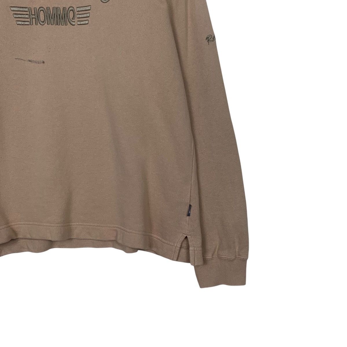 Hiroko Koshino Homme Hiroko Koshino Homme Spellout Crewneck Sweatshirt Size US M / EU 48-50 / 2 - 4 Thumbnail
