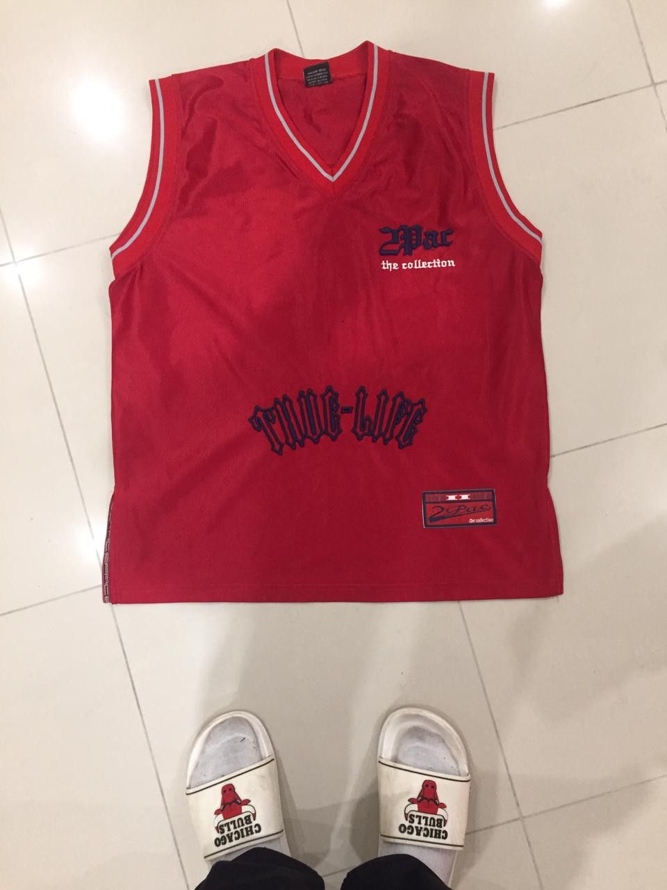 Vintage 2pac jersey very rare collection Size US L / EU 52-54 / 3 - 6 Thumbnail