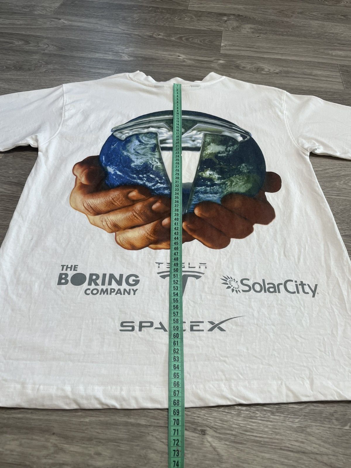 Marino Morwood Marino Morwood Elon Musk Spacex Tesla White T-Shirt Size US M / EU 48-50 / 2 - 14 Thumbnail