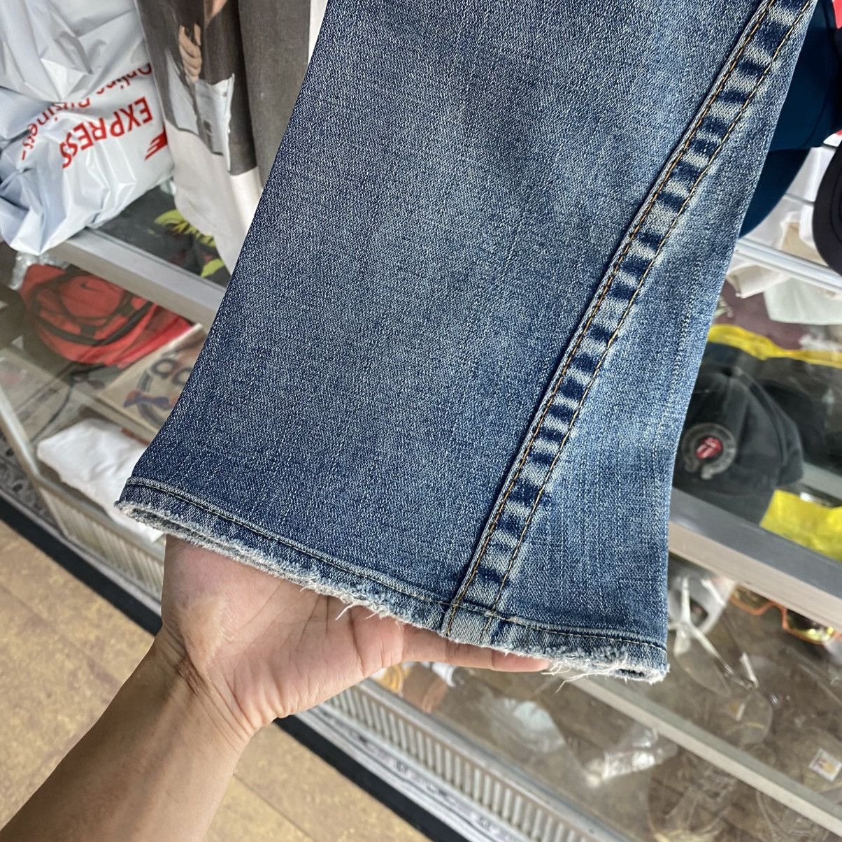 True Religion × Vintage True religion Flare joey denim pants Size US 26 / EU 42 - 5 Thumbnail