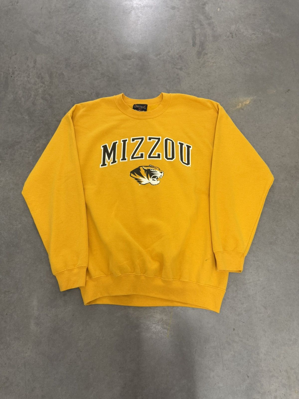 NCAA Mizzou Tigers Vintage Sweatshirt Y2K 2000s Yellow NCAA L Size US L / EU 52-54 / 3 - 1 Thumbnail