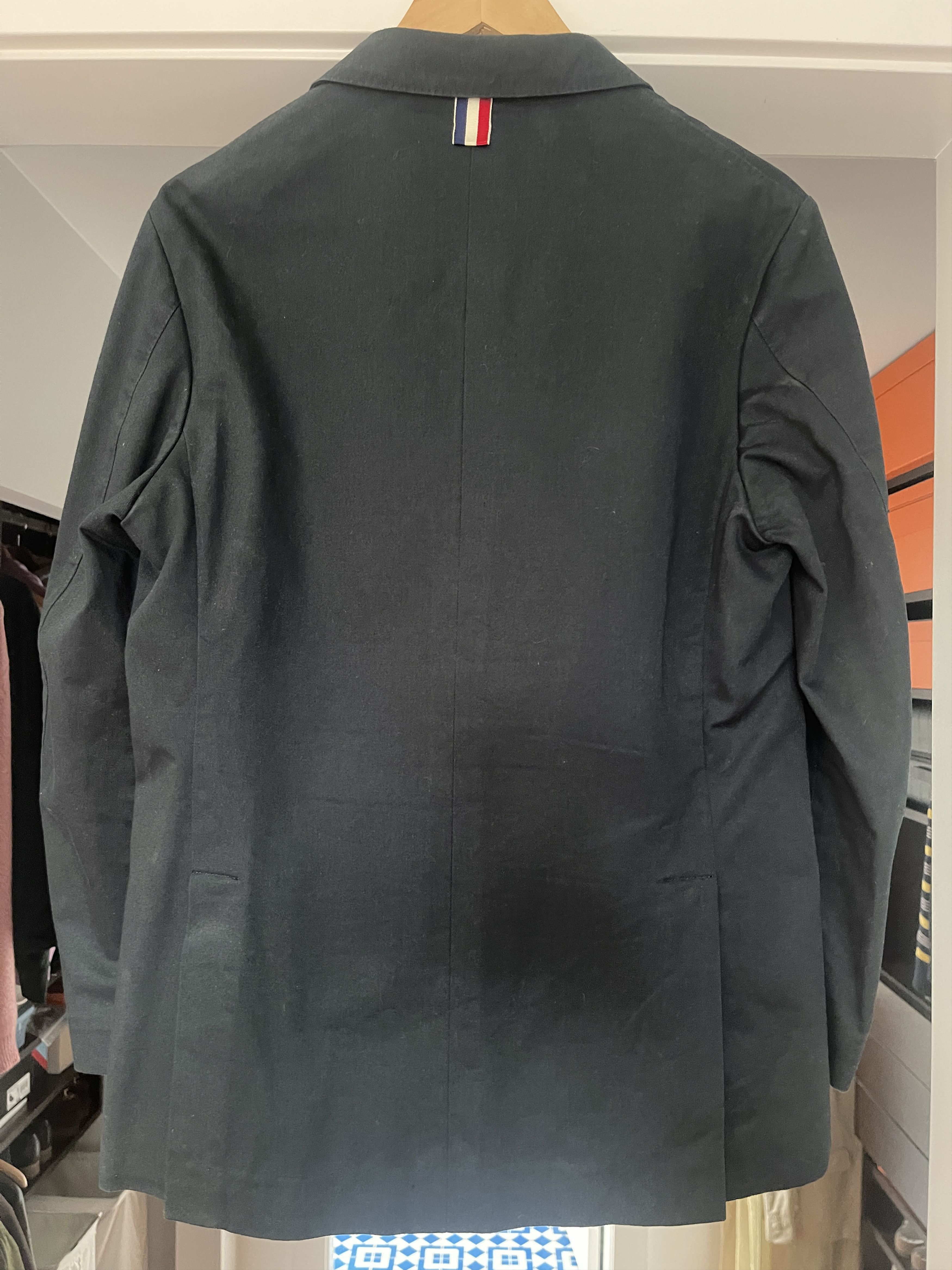 Thom Browne 2008 THOM BROWNE Brass-buttoned Navy Blazer Size 38S - 2 Thumbnail
