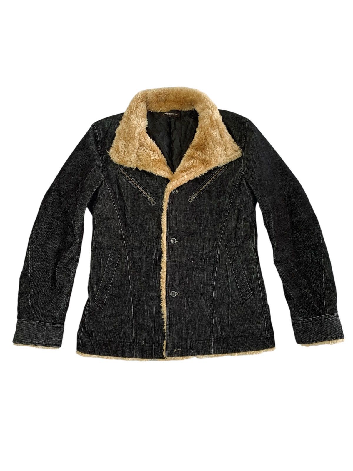 Nicole Club Tornado mart jacket style by cut&sew era sherpa bono Size US M / EU 48-50 / 2 - 1 Thumbnail