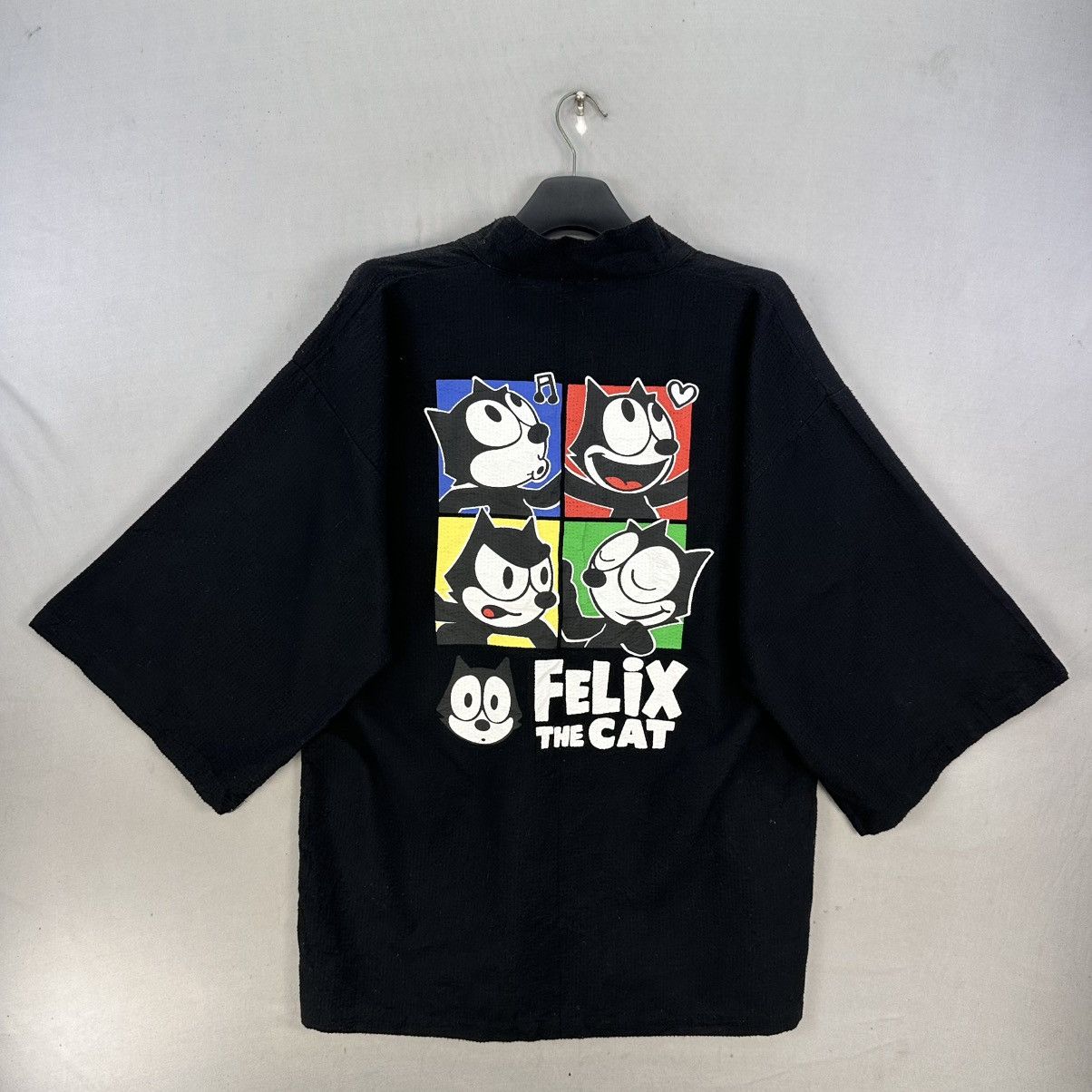 Anime Felix the Cat Cartoon Pullover Kimono Size US L / EU 52-54 / 3 - 1 Thumbnail